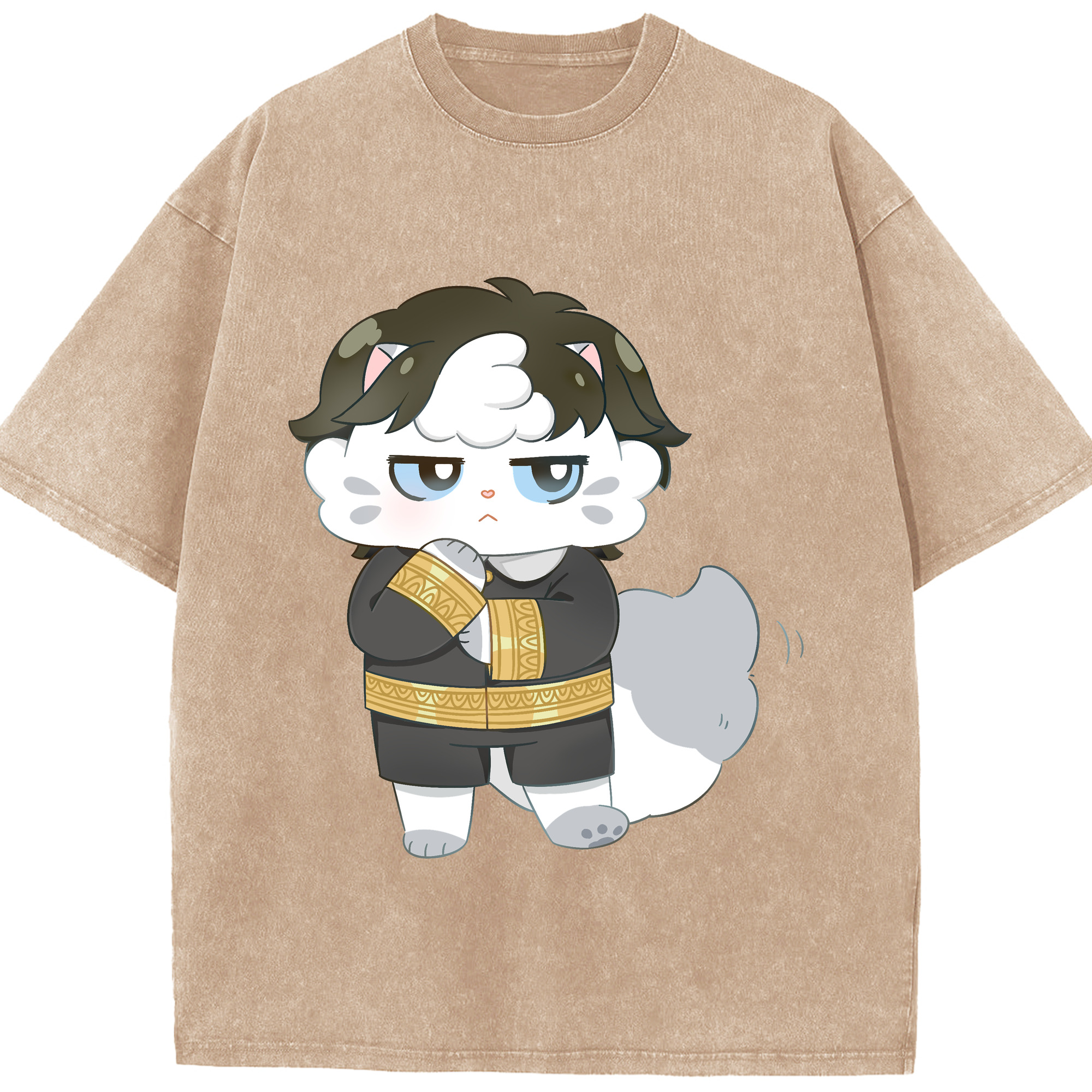 （画像用） SPY×FAMILY间谍家家酒 綿100% ヴィンテージ風 半袖Tシャツ（フロントプリント）