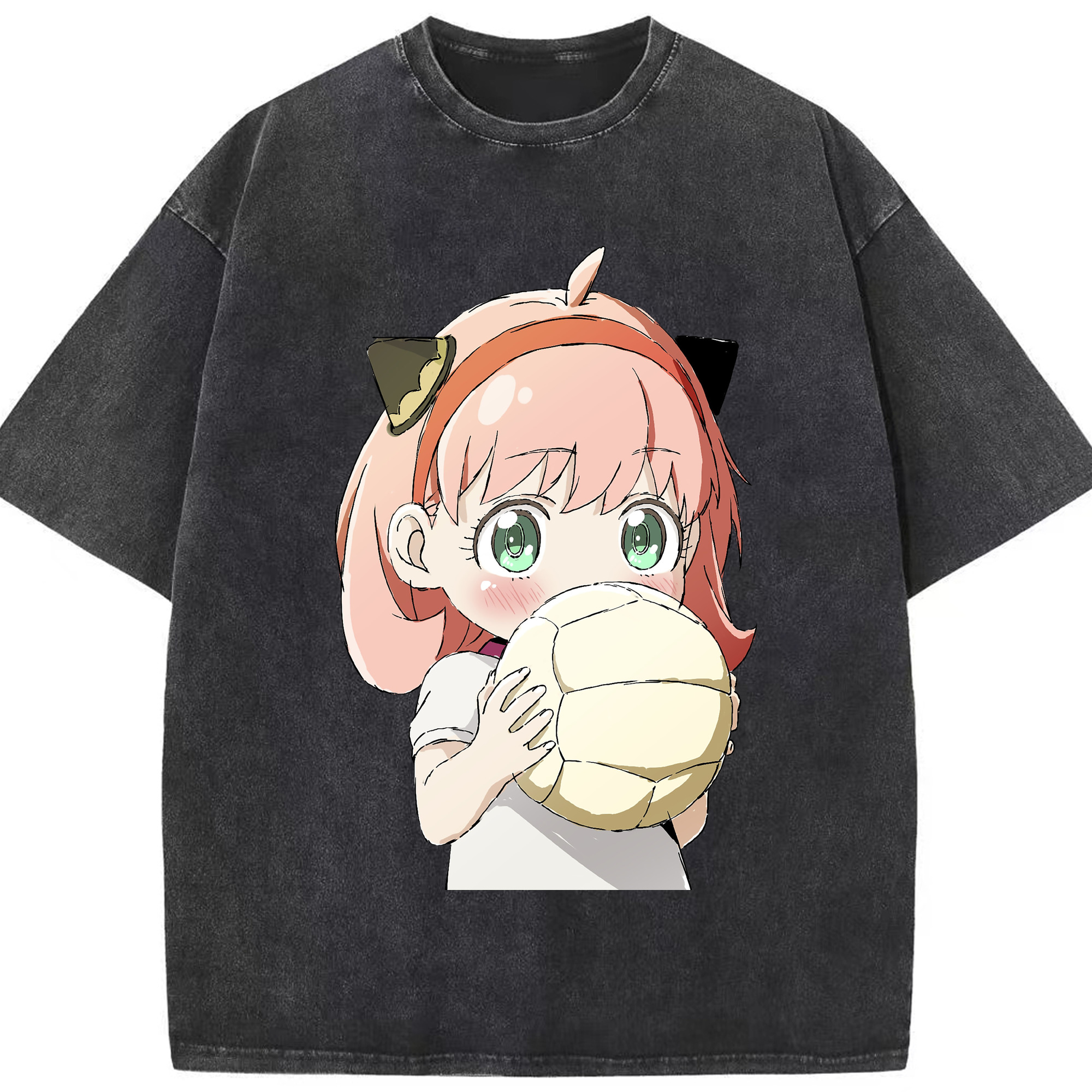 （画像用） SPY×FAMILY间谍家家酒 綿100% ヴィンテージ風 半袖Tシャツ（フロントプリント）