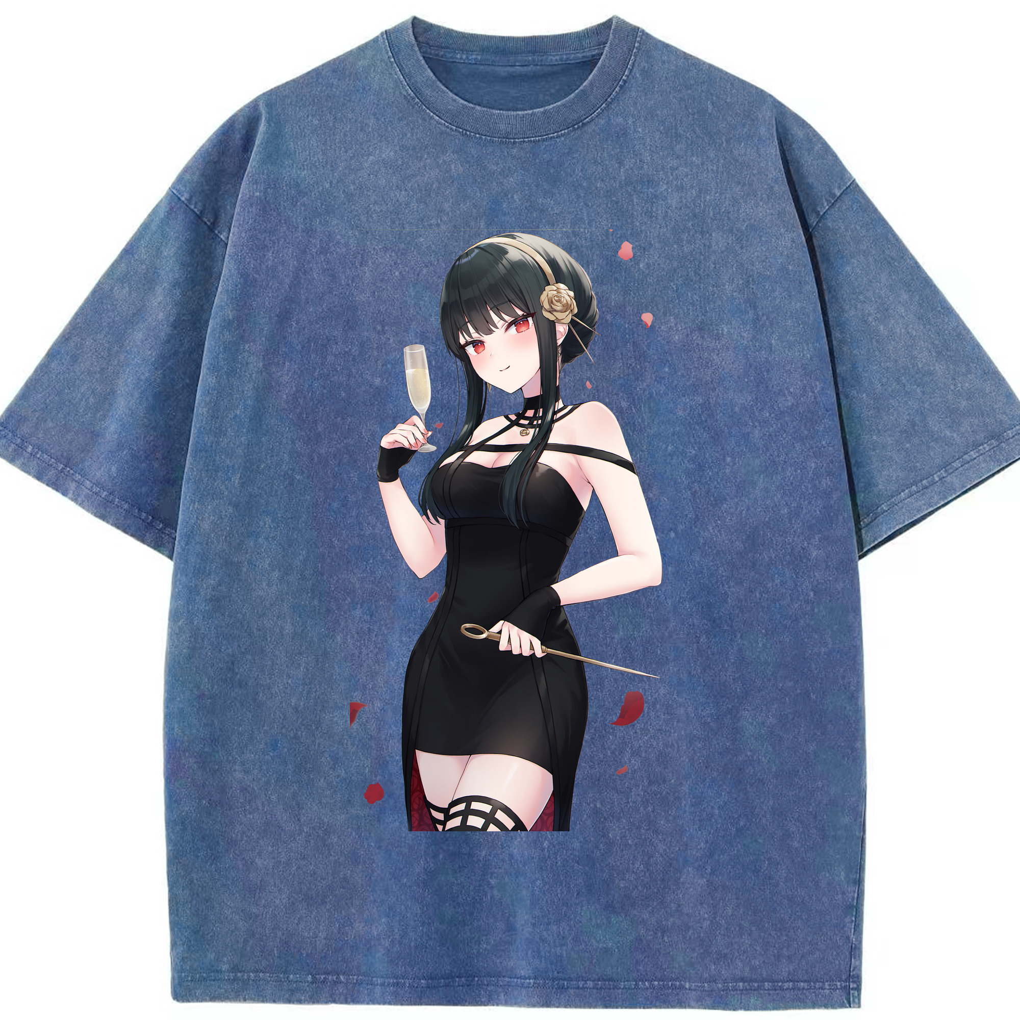 （画像用） SPY×FAMILY间谍家家酒 綿100% ヴィンテージ風 半袖Tシャツ（フロントプリント）