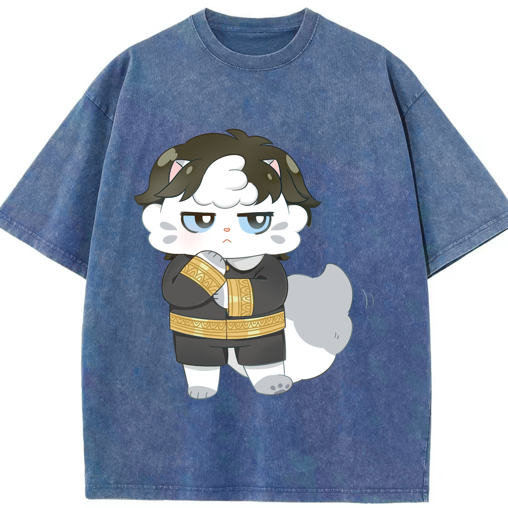 （画像用） SPY×FAMILY间谍家家酒 綿100% ヴィンテージ風 半袖Tシャツ（フロントプリント）