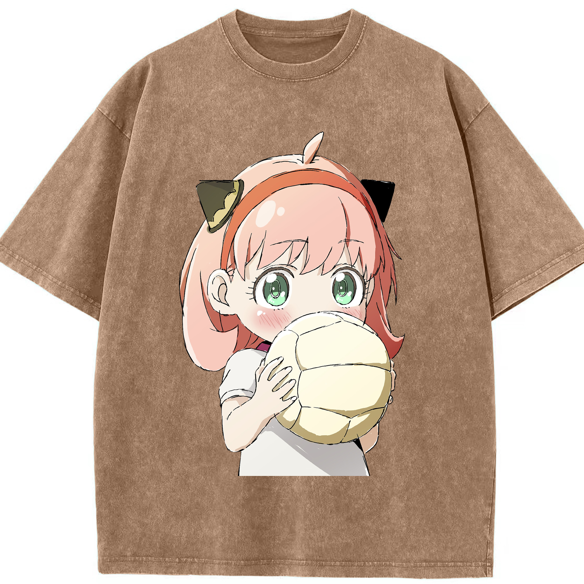 （画像用） SPY×FAMILY间谍家家酒 綿100% ヴィンテージ風 半袖Tシャツ（フロントプリント）