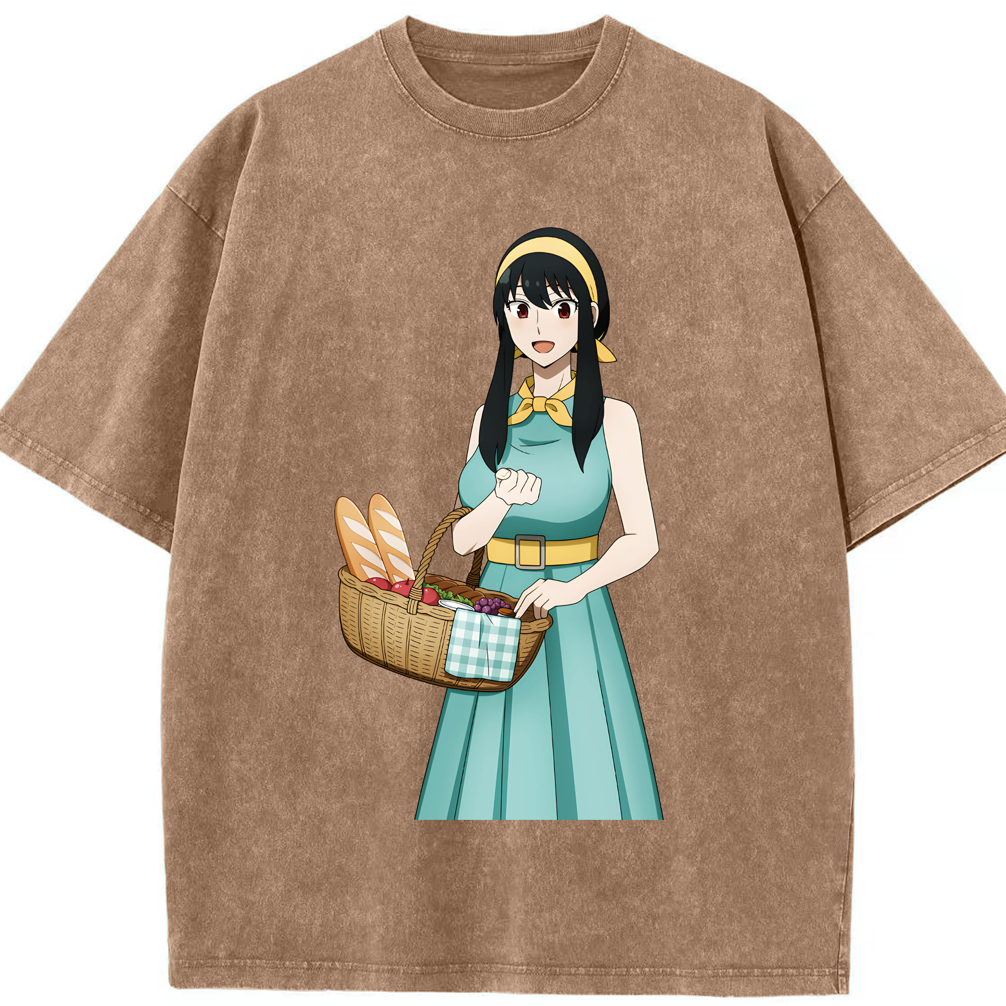 （画像用） SPY×FAMILY间谍家家酒 綿100% ヴィンテージ風 半袖Tシャツ（フロントプリント）