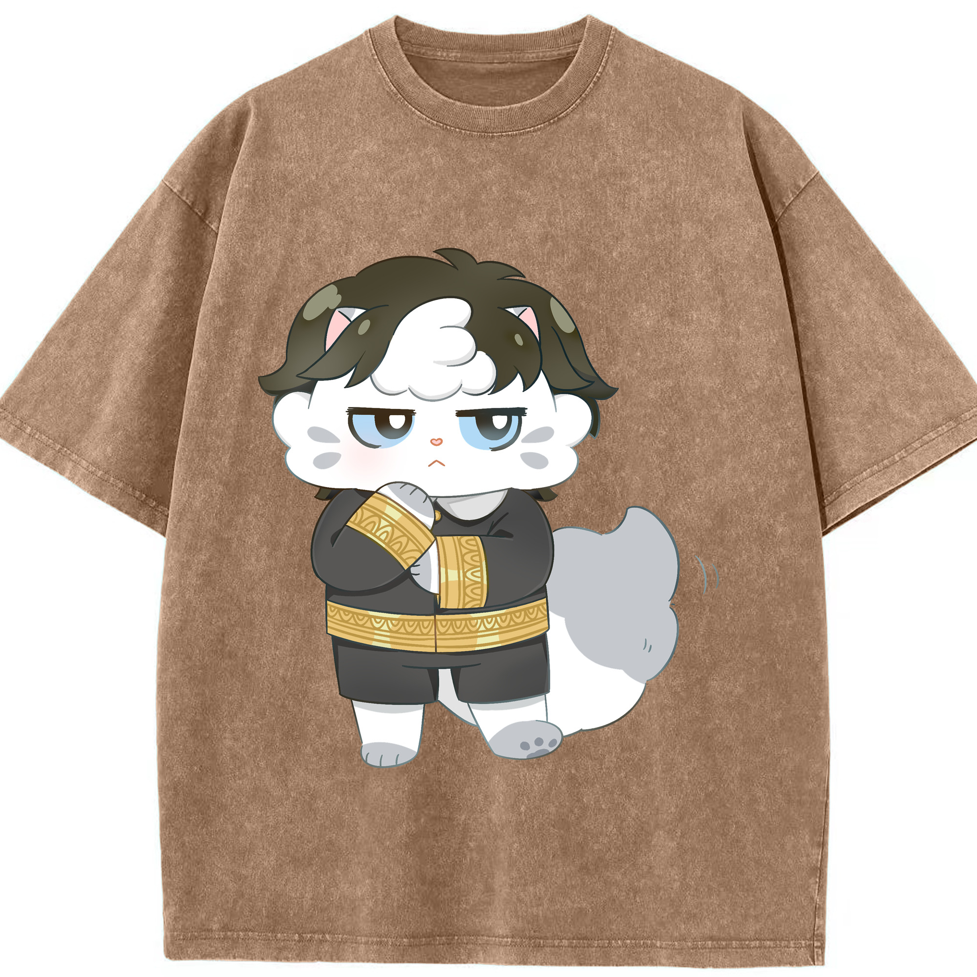 （画像用） SPY×FAMILY间谍家家酒 綿100% ヴィンテージ風 半袖Tシャツ（フロントプリント）