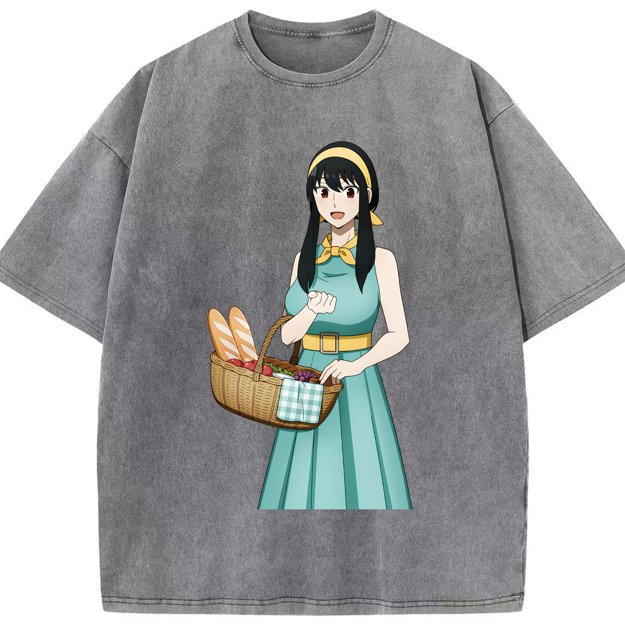（画像用） SPY×FAMILY间谍家家酒 綿100% ヴィンテージ風 半袖Tシャツ（フロントプリント）
