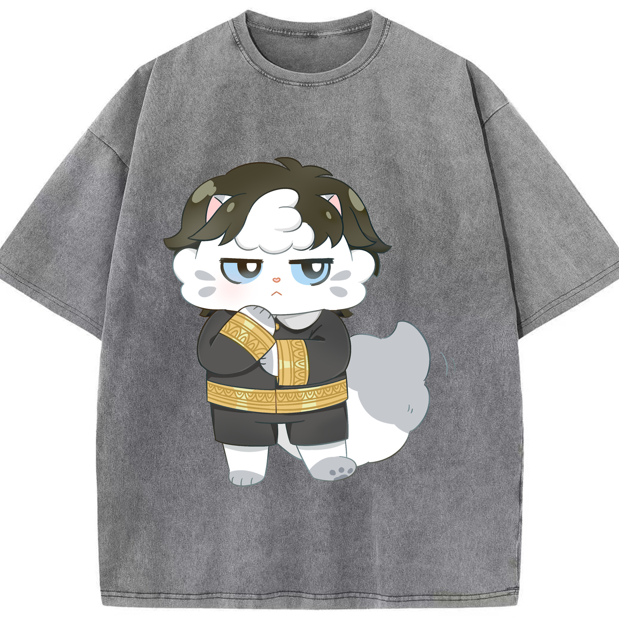 （画像用） SPY×FAMILY间谍家家酒 綿100% ヴィンテージ風 半袖Tシャツ（フロントプリント）