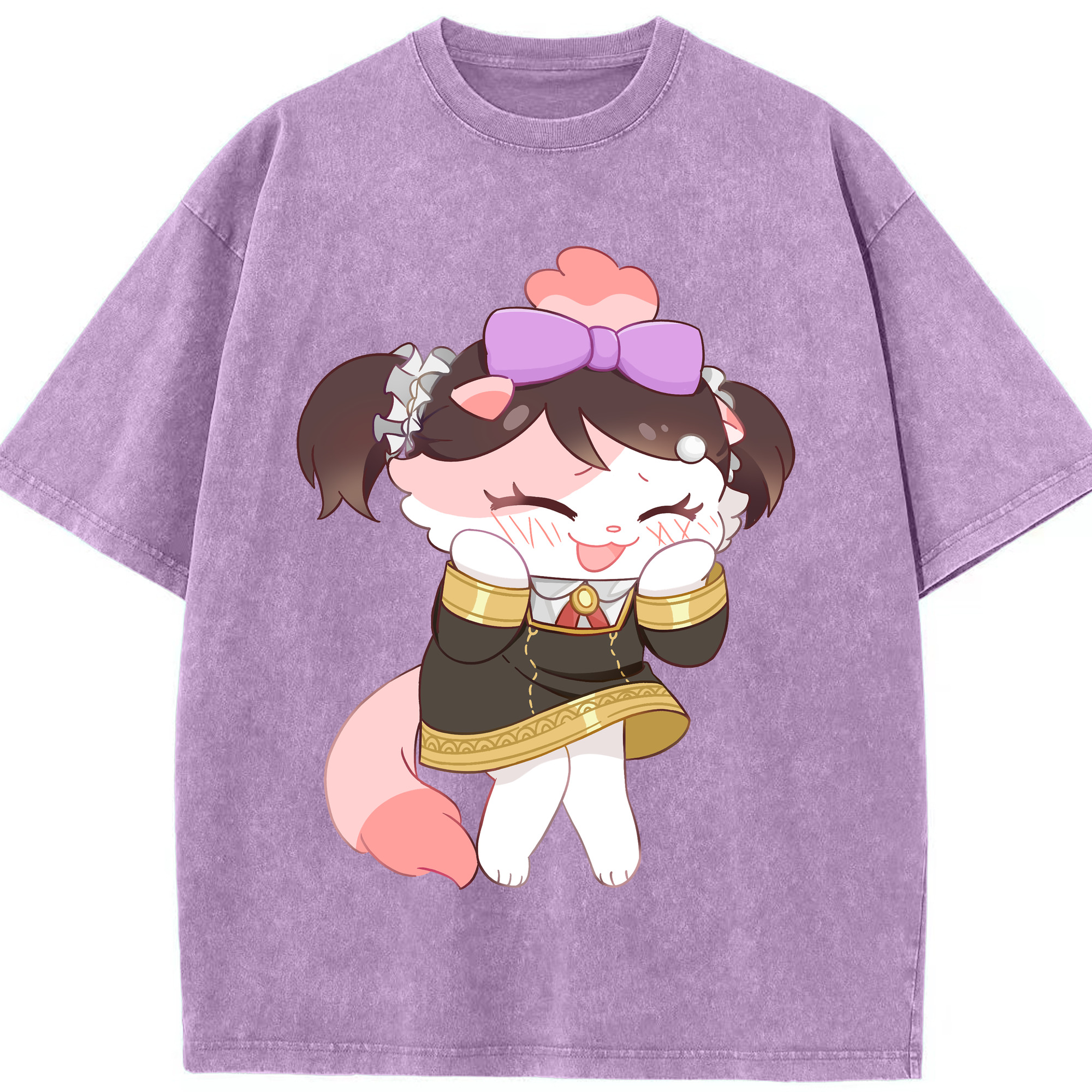 （画像用） SPY×FAMILY间谍家家酒 綿100% ヴィンテージ風 半袖Tシャツ（フロントプリント）