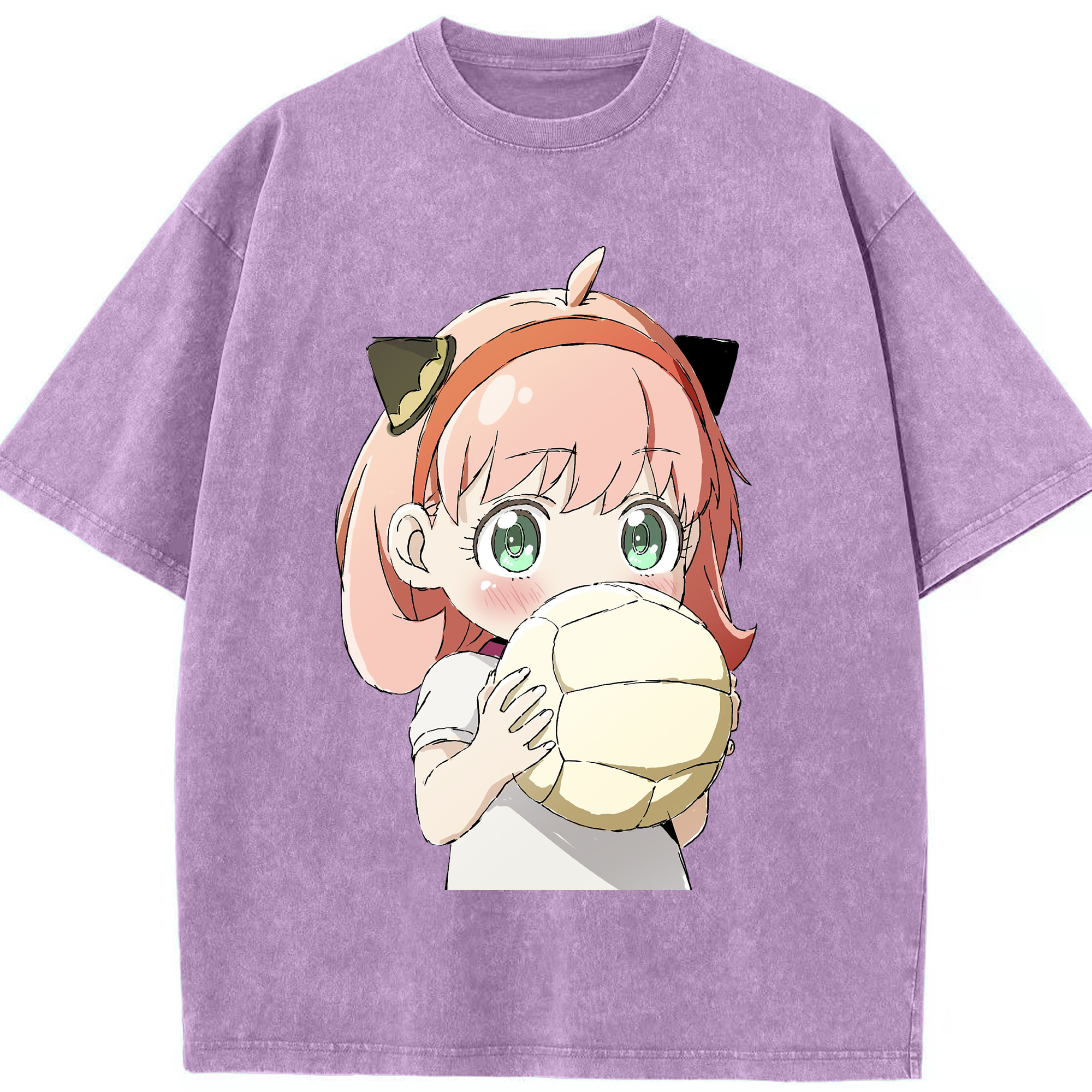 （画像用） SPY×FAMILY间谍家家酒 綿100% ヴィンテージ風 半袖Tシャツ（フロントプリント）