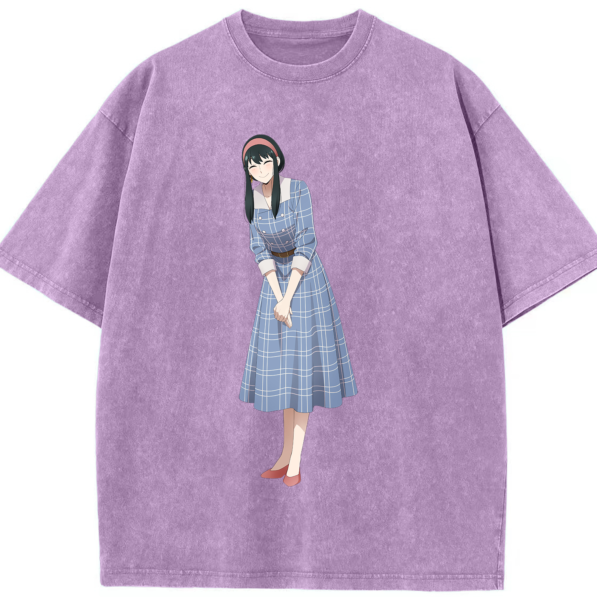 （画像用） SPY×FAMILY间谍家家酒 綿100% ヴィンテージ風 半袖Tシャツ（フロントプリント）