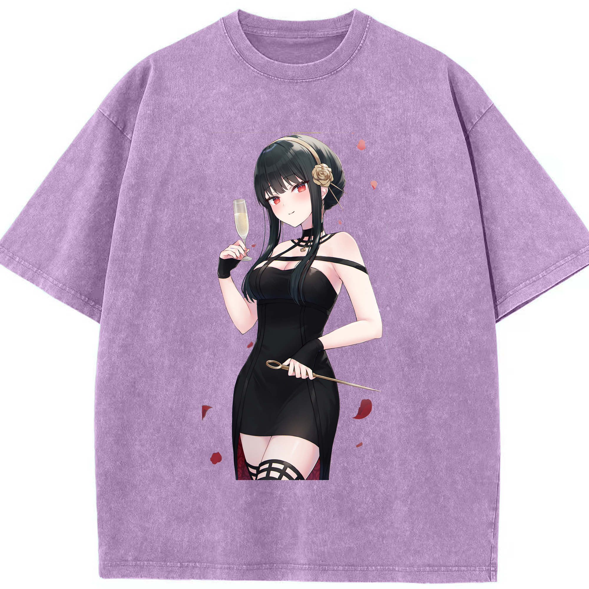 （画像用） SPY×FAMILY间谍家家酒 綿100% ヴィンテージ風 半袖Tシャツ（フロントプリント）