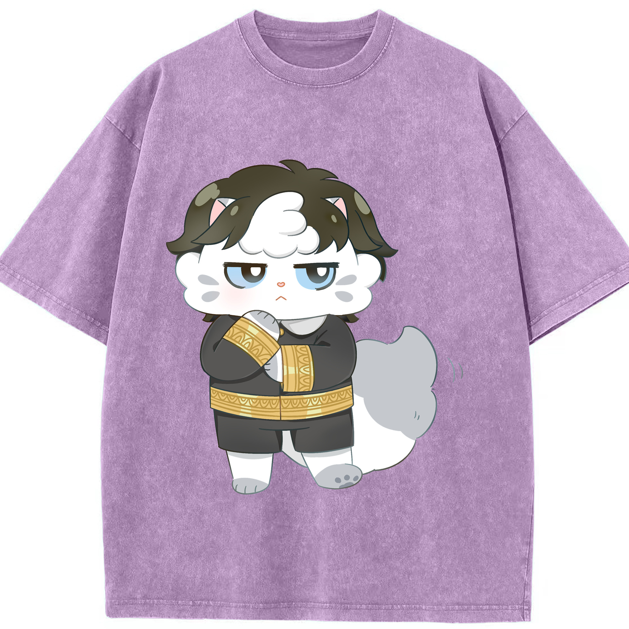 （画像用） SPY×FAMILY间谍家家酒 綿100% ヴィンテージ風 半袖Tシャツ（フロントプリント）