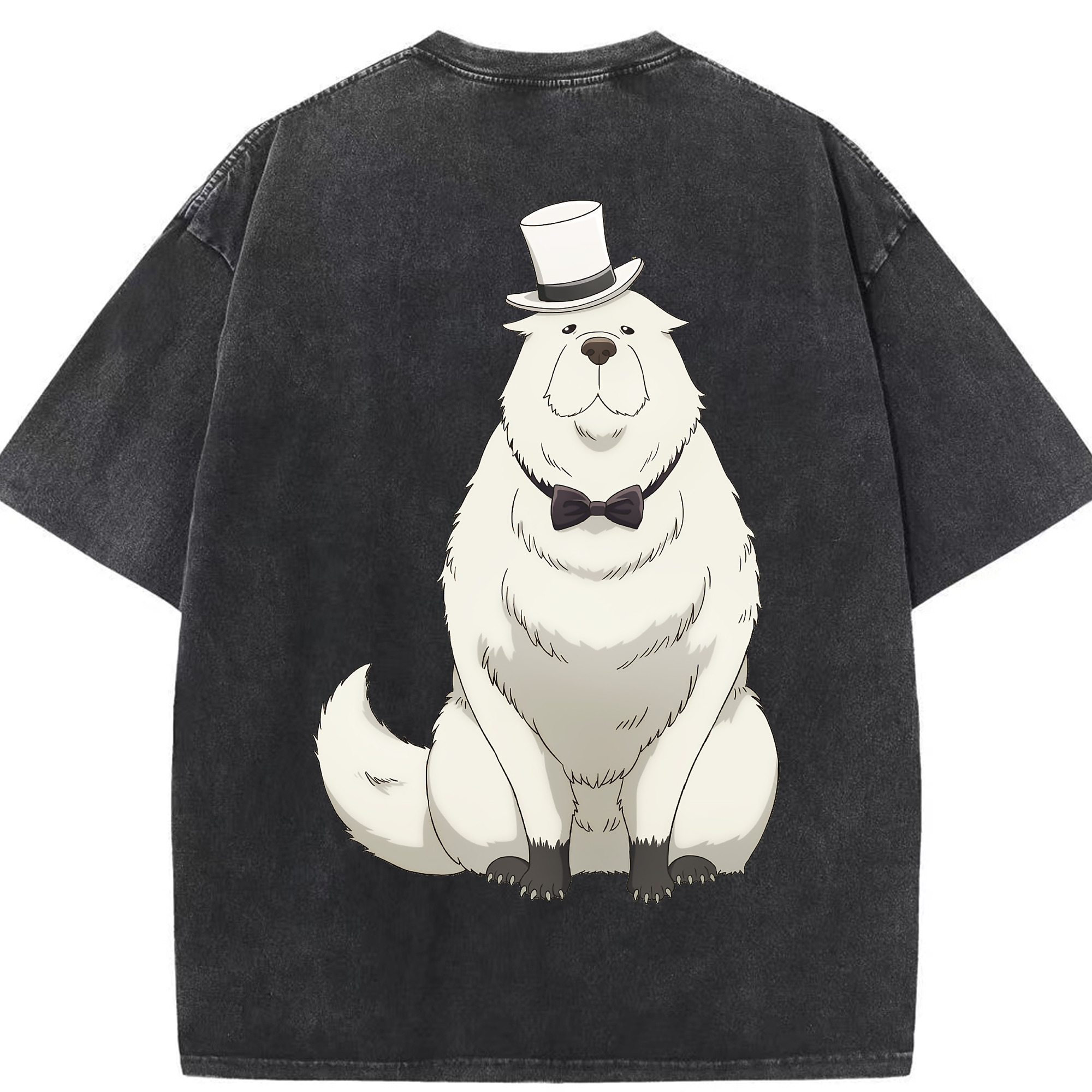 （画像用） SPY×FAMILY间谍家家酒 綿100% ヴィンテージ風 半袖Tシャツ（背面プリント）