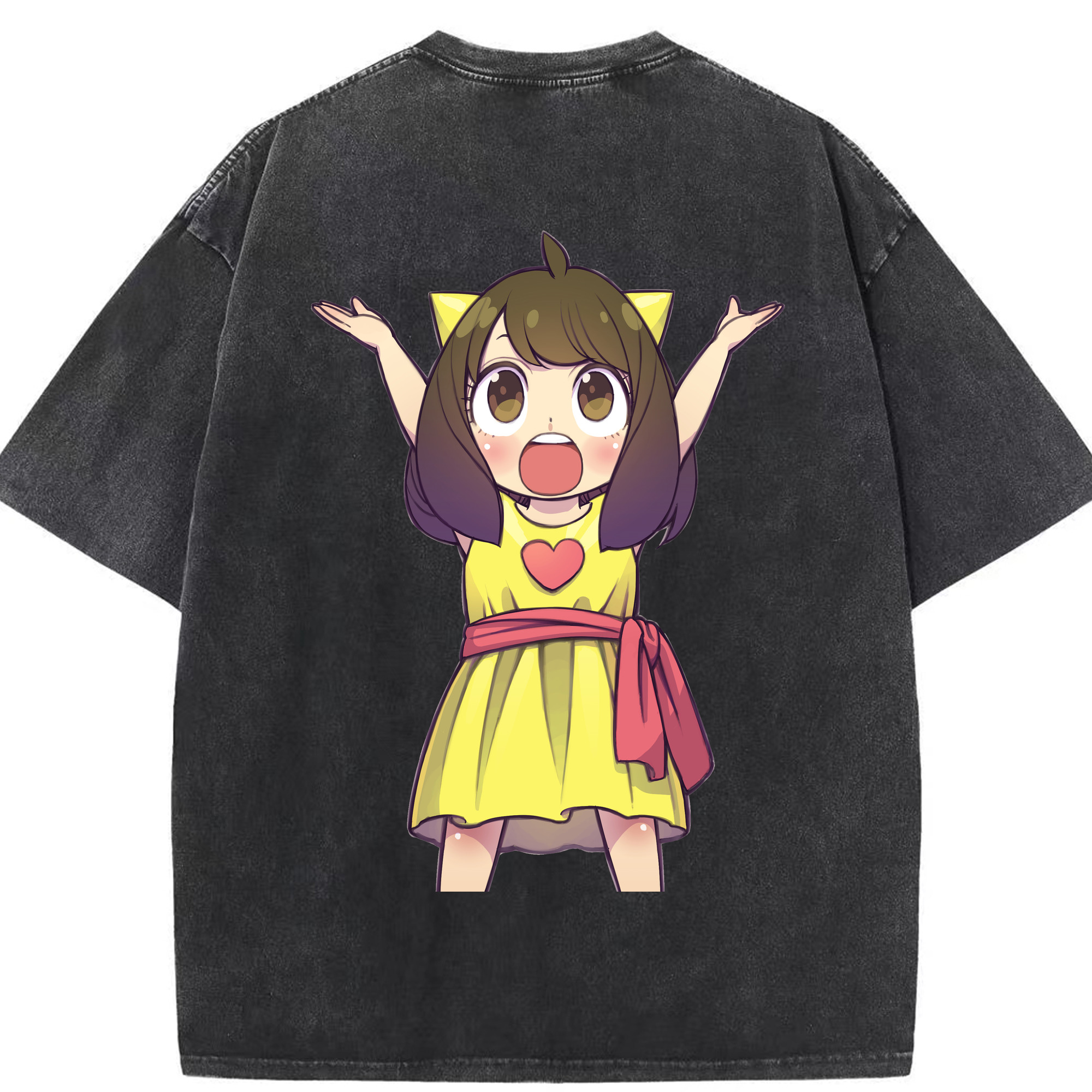 （画像用） SPY×FAMILY间谍家家酒 綿100% ヴィンテージ風 半袖Tシャツ（背面プリント）