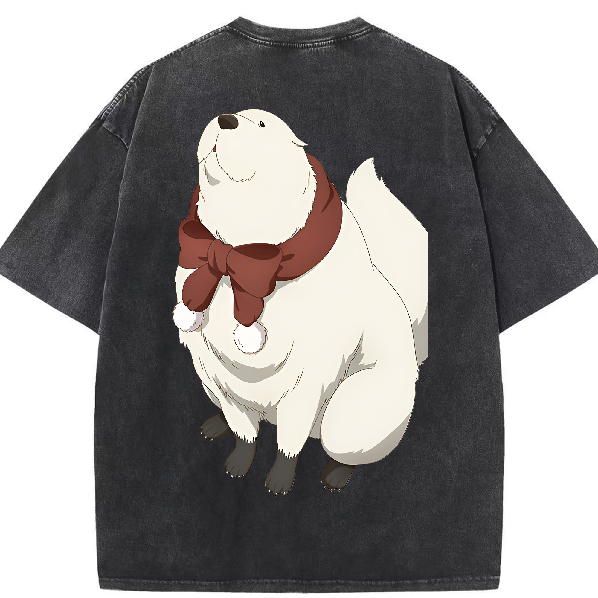 （画像用） SPY×FAMILY间谍家家酒 綿100% ヴィンテージ風 半袖Tシャツ（背面プリント）
