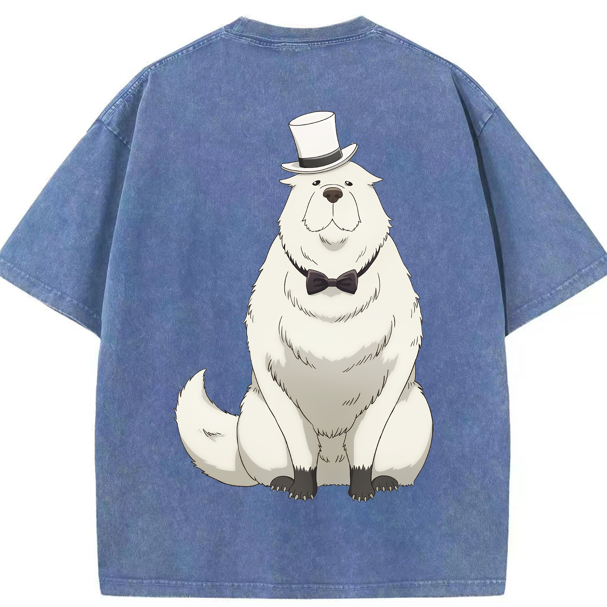 （画像用） SPY×FAMILY间谍家家酒 綿100% ヴィンテージ風 半袖Tシャツ（背面プリント）