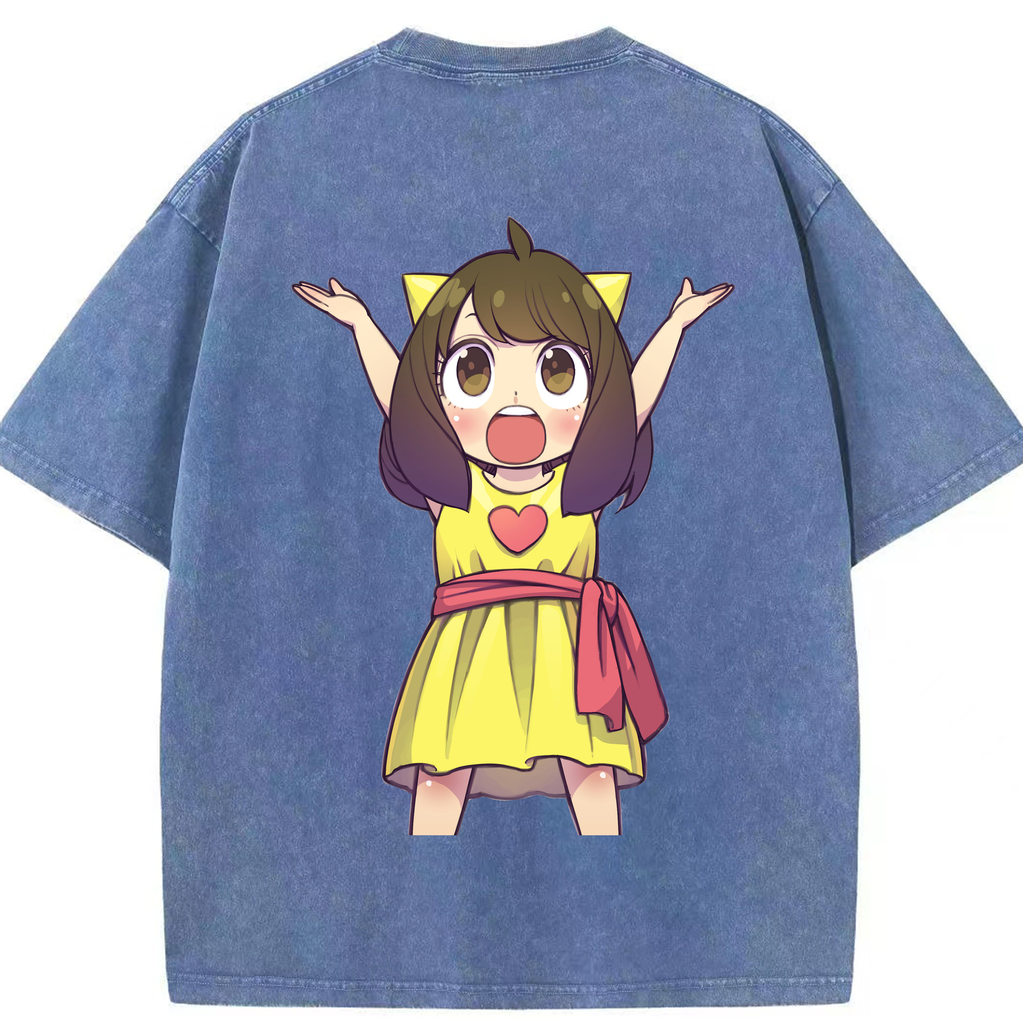 （画像用） SPY×FAMILY间谍家家酒 綿100% ヴィンテージ風 半袖Tシャツ（背面プリント）