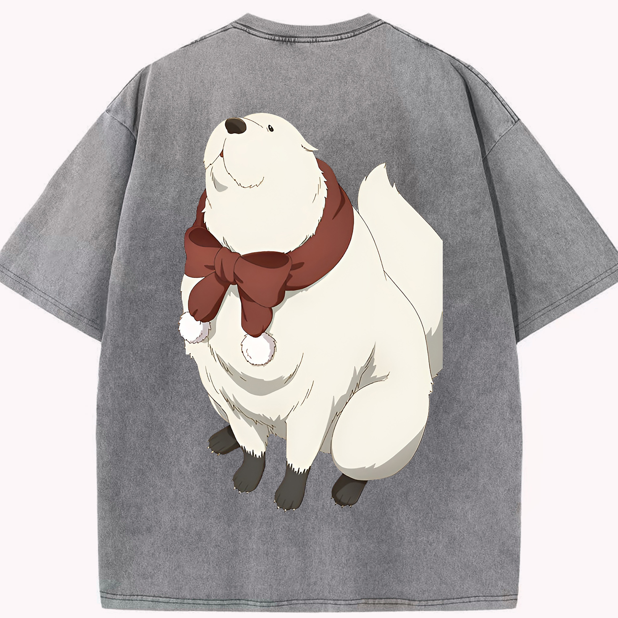 （画像用） SPY×FAMILY间谍家家酒 綿100% ヴィンテージ風 半袖Tシャツ（背面プリント）