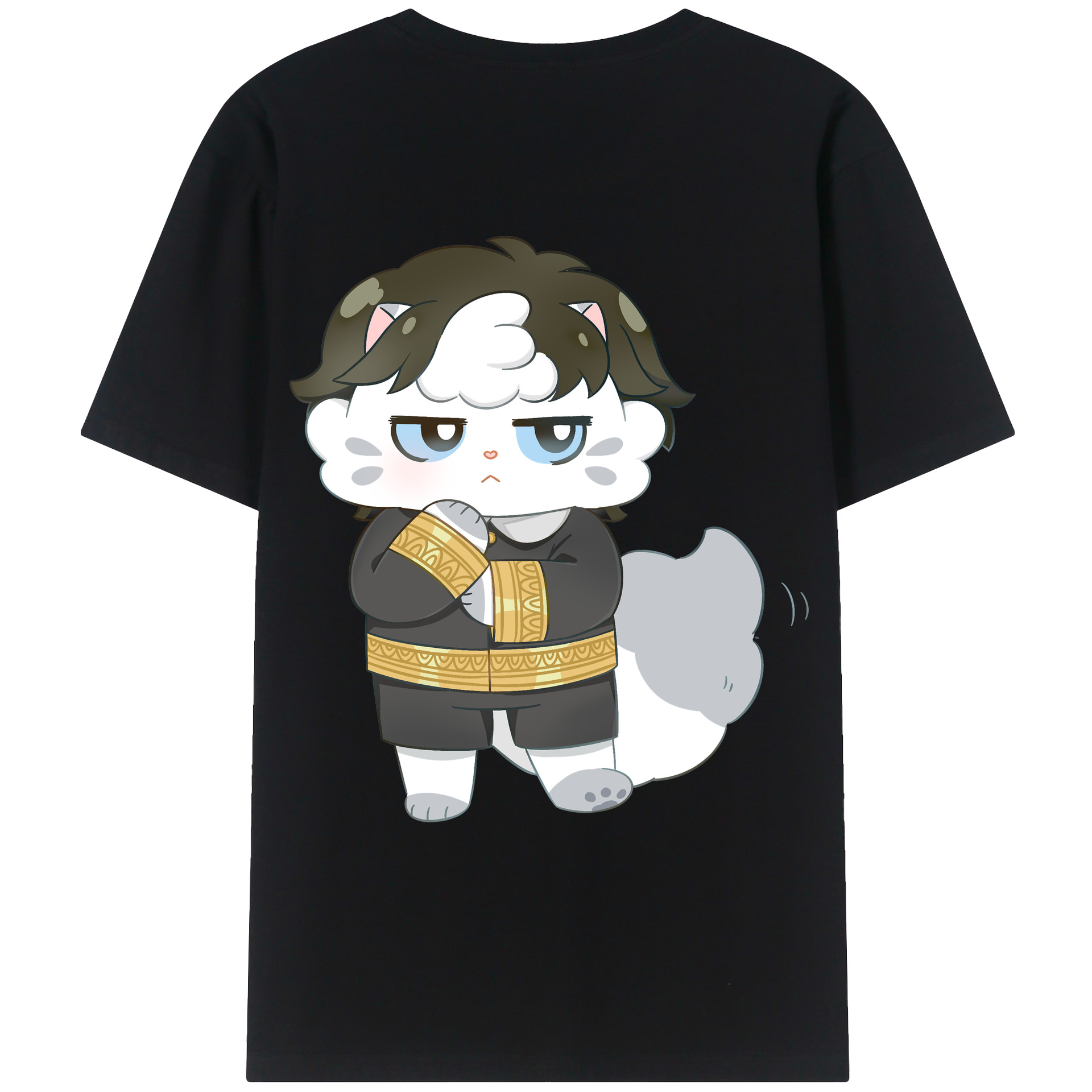 （画像用） SPY×FAMILY间谍家家酒 綿100％ メンズ半袖Tシャツ（バックプリント） 通気性