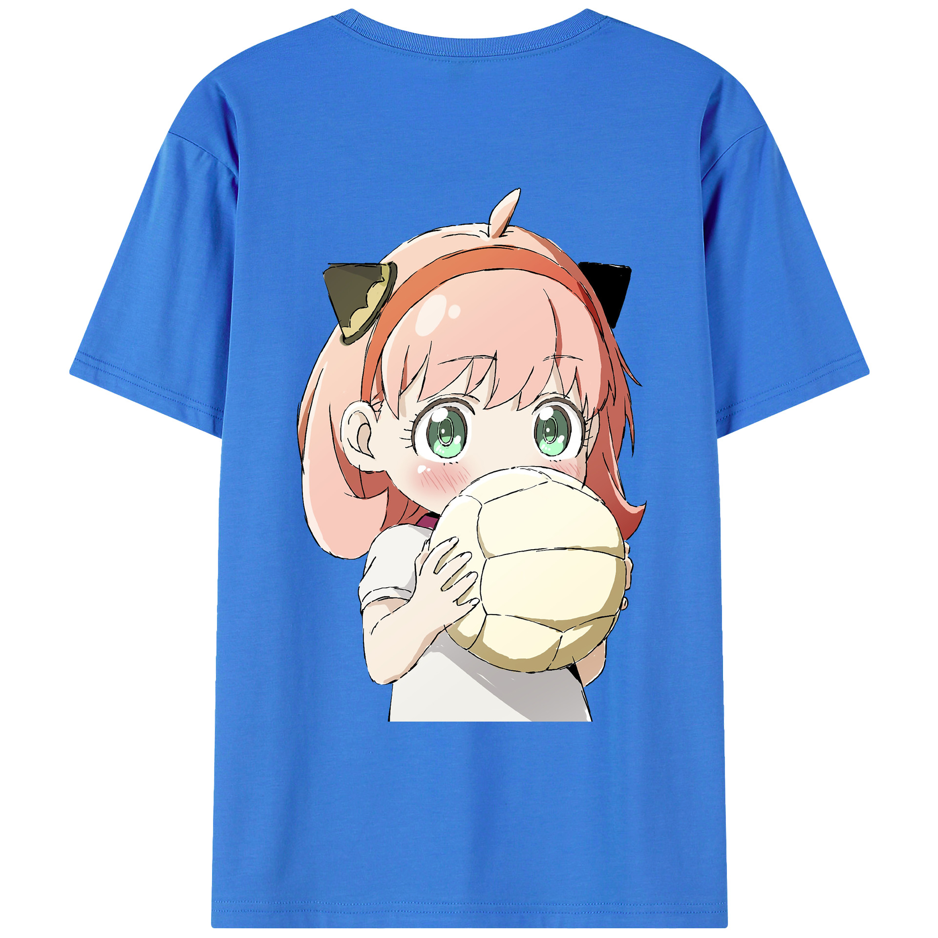 （画像用） SPY×FAMILY间谍家家酒 綿100％ メンズ半袖Tシャツ（バックプリント） 通気性