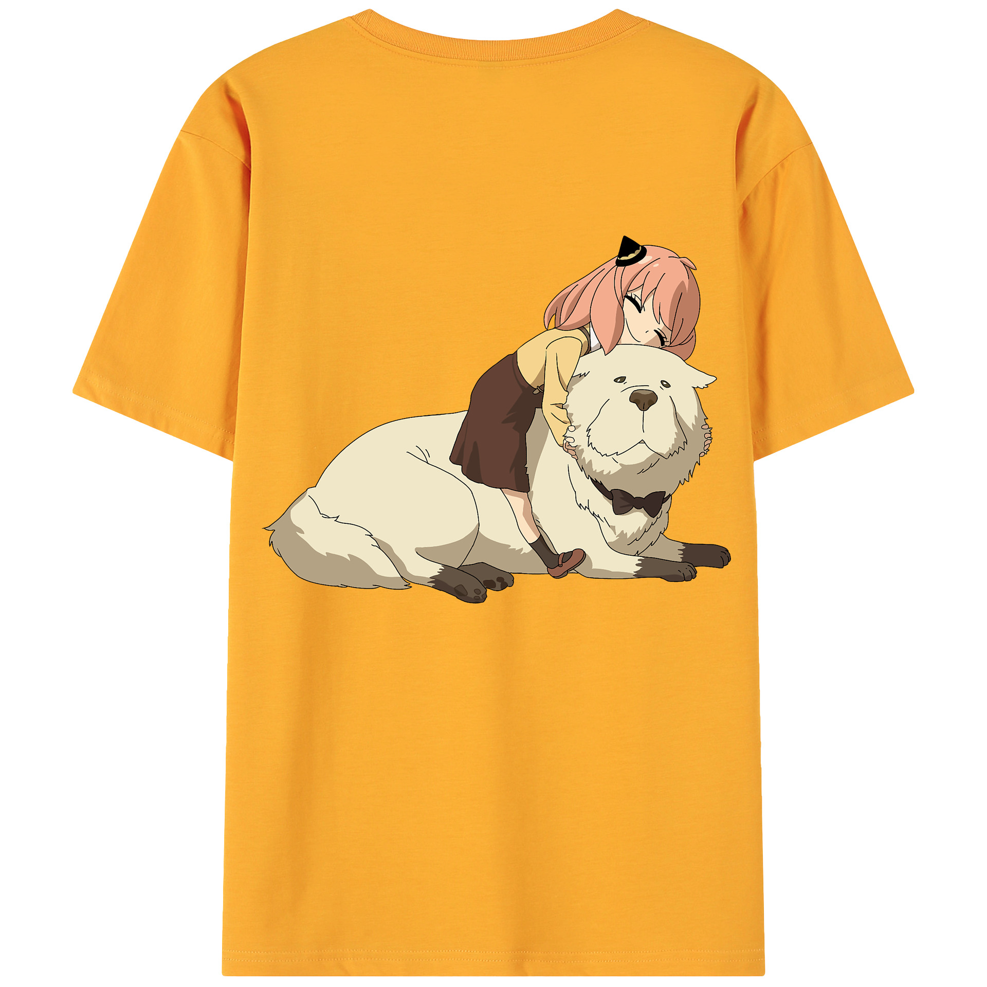 （画像用） SPY×FAMILY间谍家家酒 綿100％ メンズ半袖Tシャツ（バックプリント） 通気性