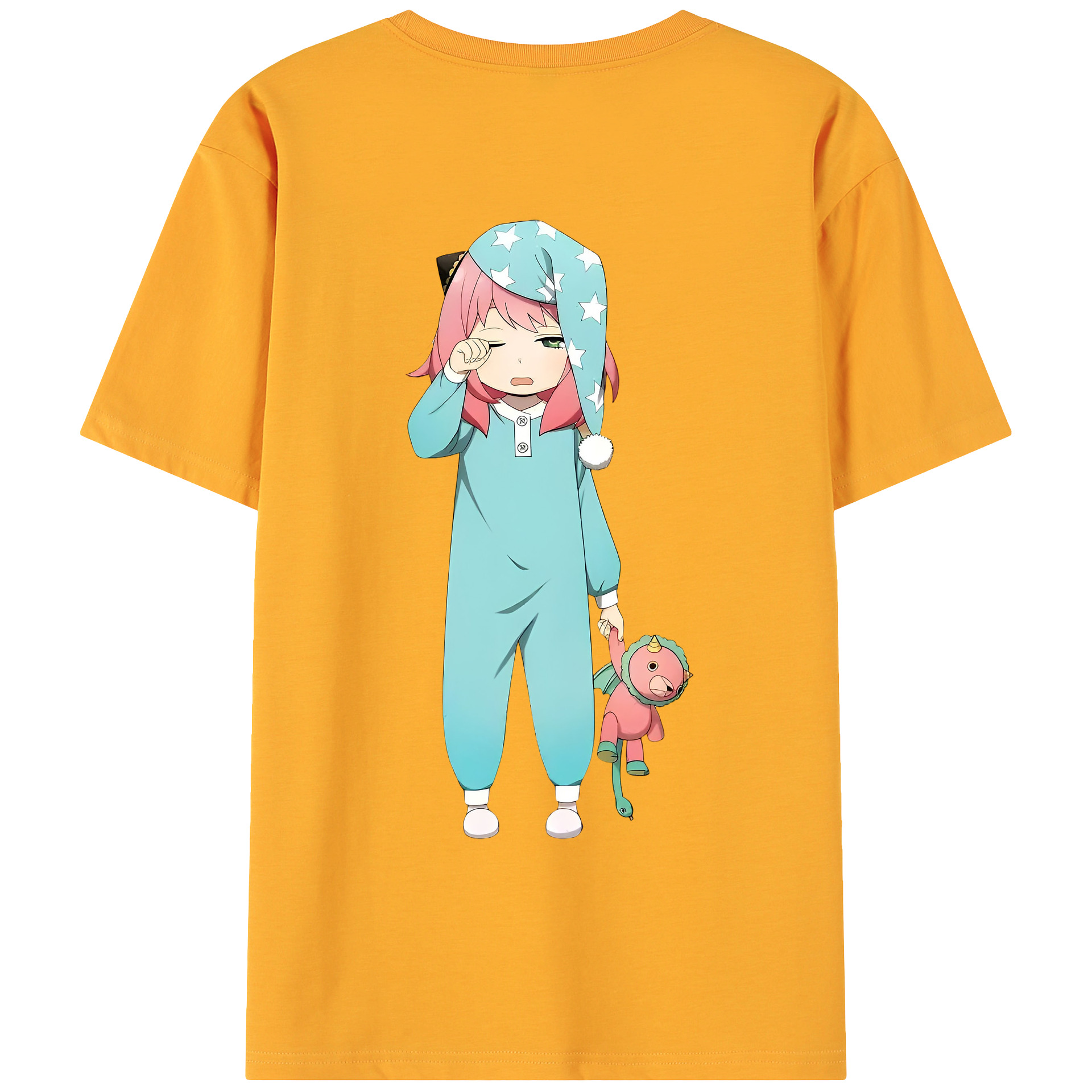 （画像用） SPY×FAMILY间谍家家酒 綿100％ メンズ半袖Tシャツ（バックプリント） 通気性