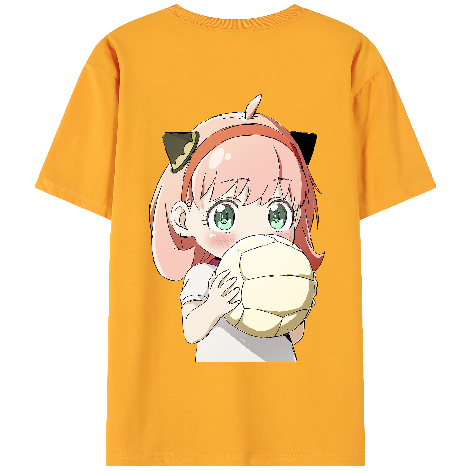 （画像用） SPY×FAMILY间谍家家酒 綿100％ メンズ半袖Tシャツ（バックプリント） 通気性