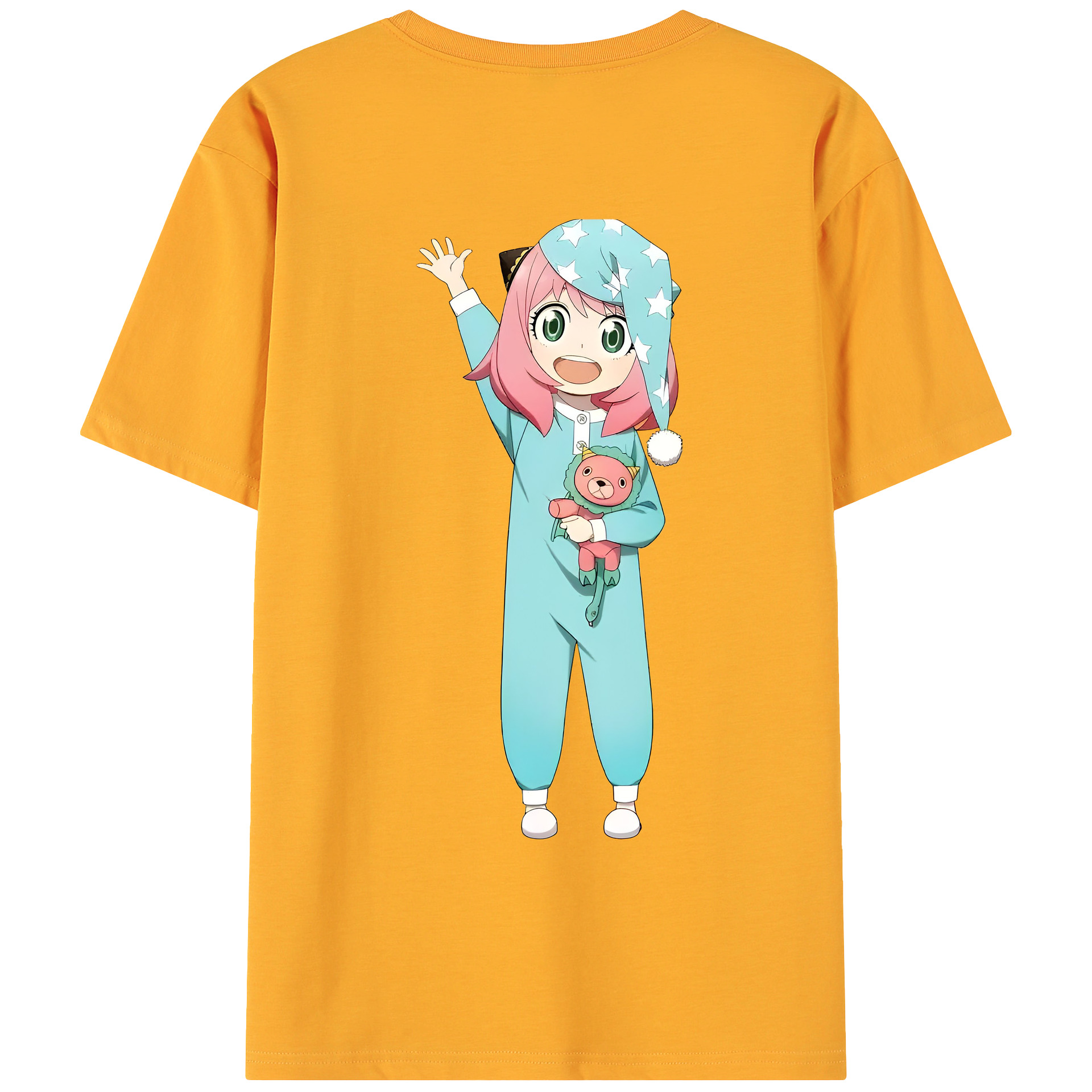 （画像用） SPY×FAMILY间谍家家酒 綿100％ メンズ半袖Tシャツ（バックプリント） 通気性
