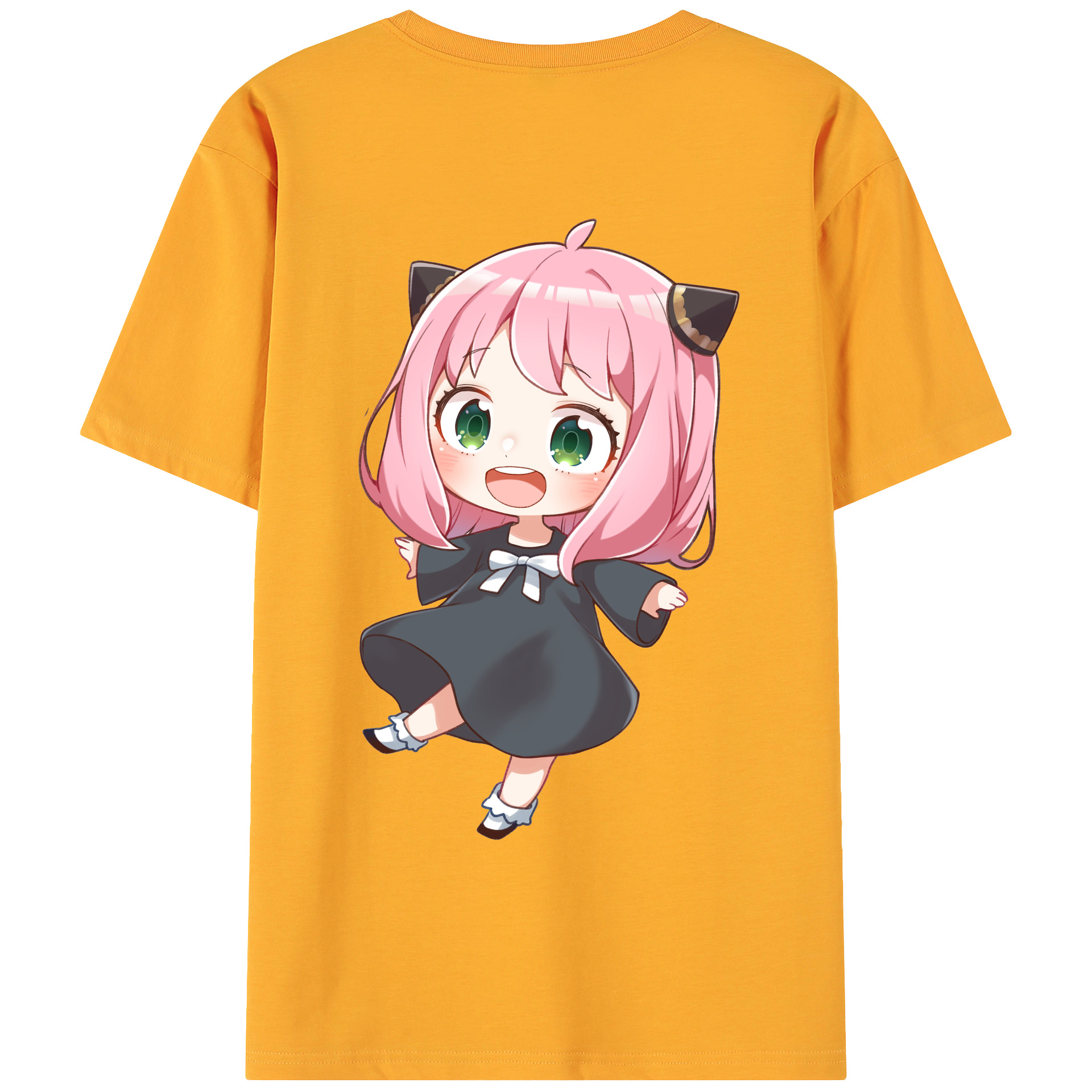 （画像用） SPY×FAMILY间谍家家酒 綿100％ メンズ半袖Tシャツ（バックプリント） 通気性