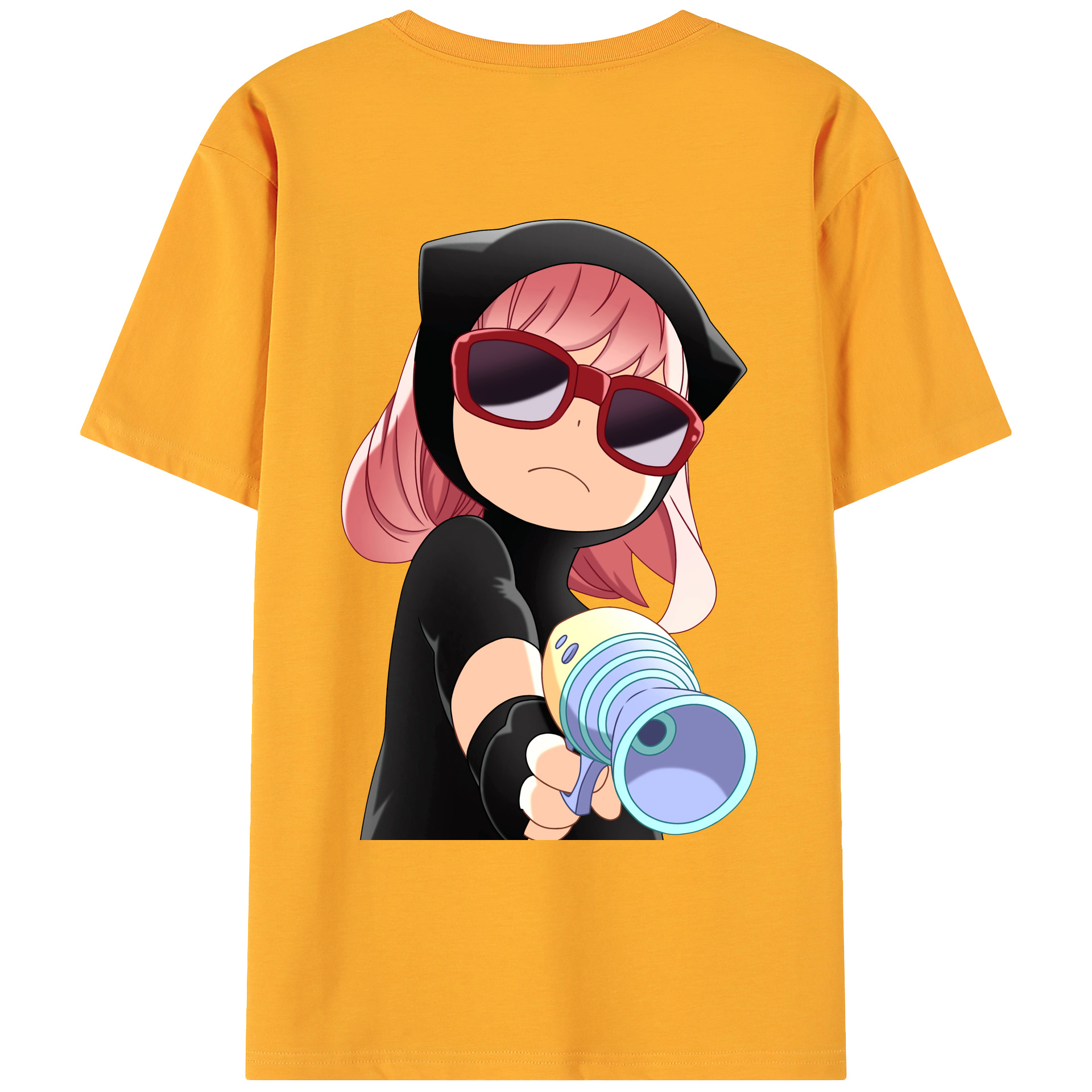 （画像用） SPY×FAMILY间谍家家酒 綿100％ メンズ半袖Tシャツ（バックプリント） 通気性