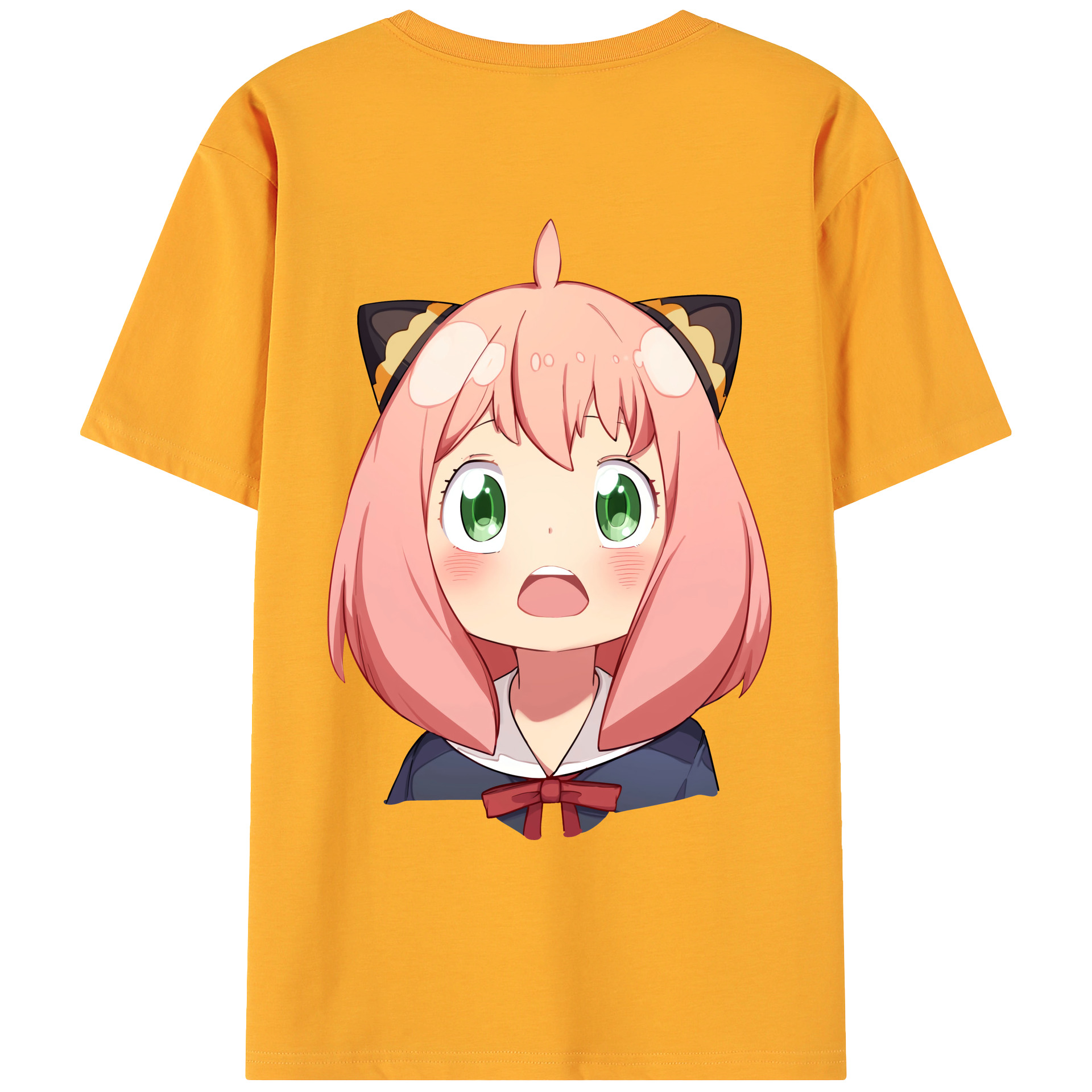 （画像用） SPY×FAMILY间谍家家酒 綿100％ メンズ半袖Tシャツ（バックプリント） 通気性