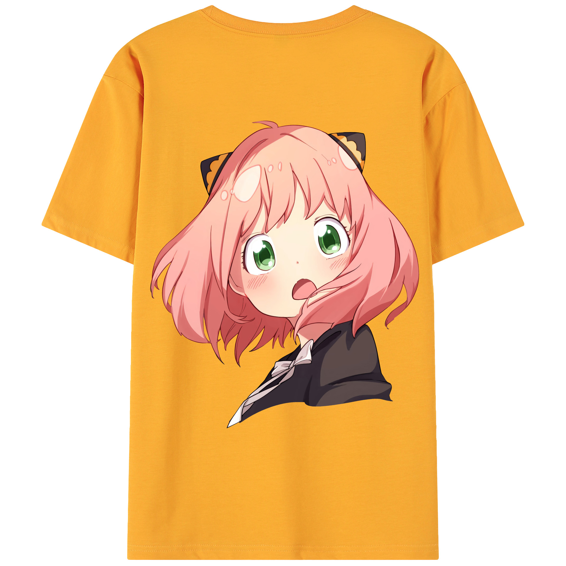 （画像用） SPY×FAMILY间谍家家酒 綿100％ メンズ半袖Tシャツ（バックプリント） 通気性