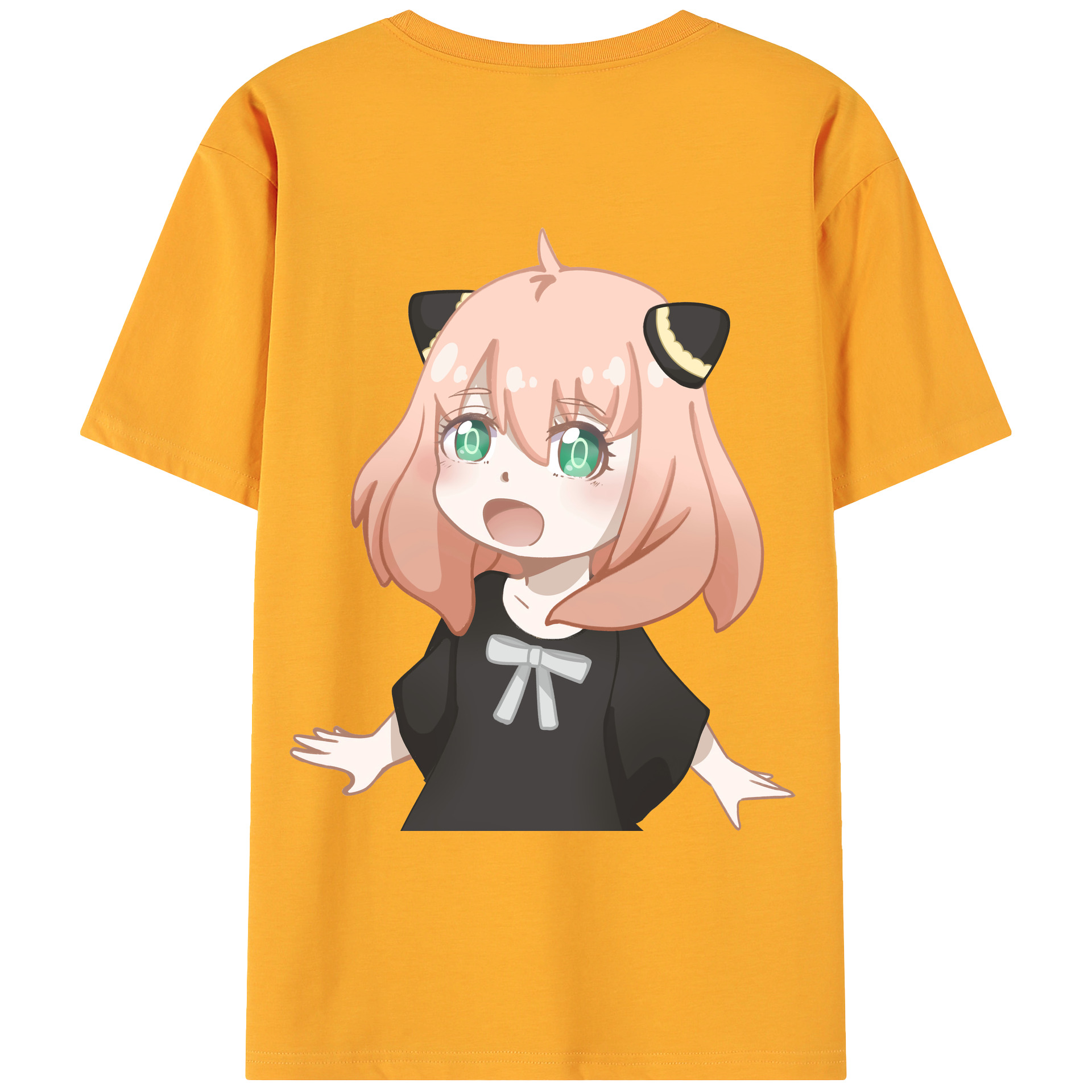 （画像用） SPY×FAMILY间谍家家酒 綿100％ メンズ半袖Tシャツ（バックプリント） 通気性