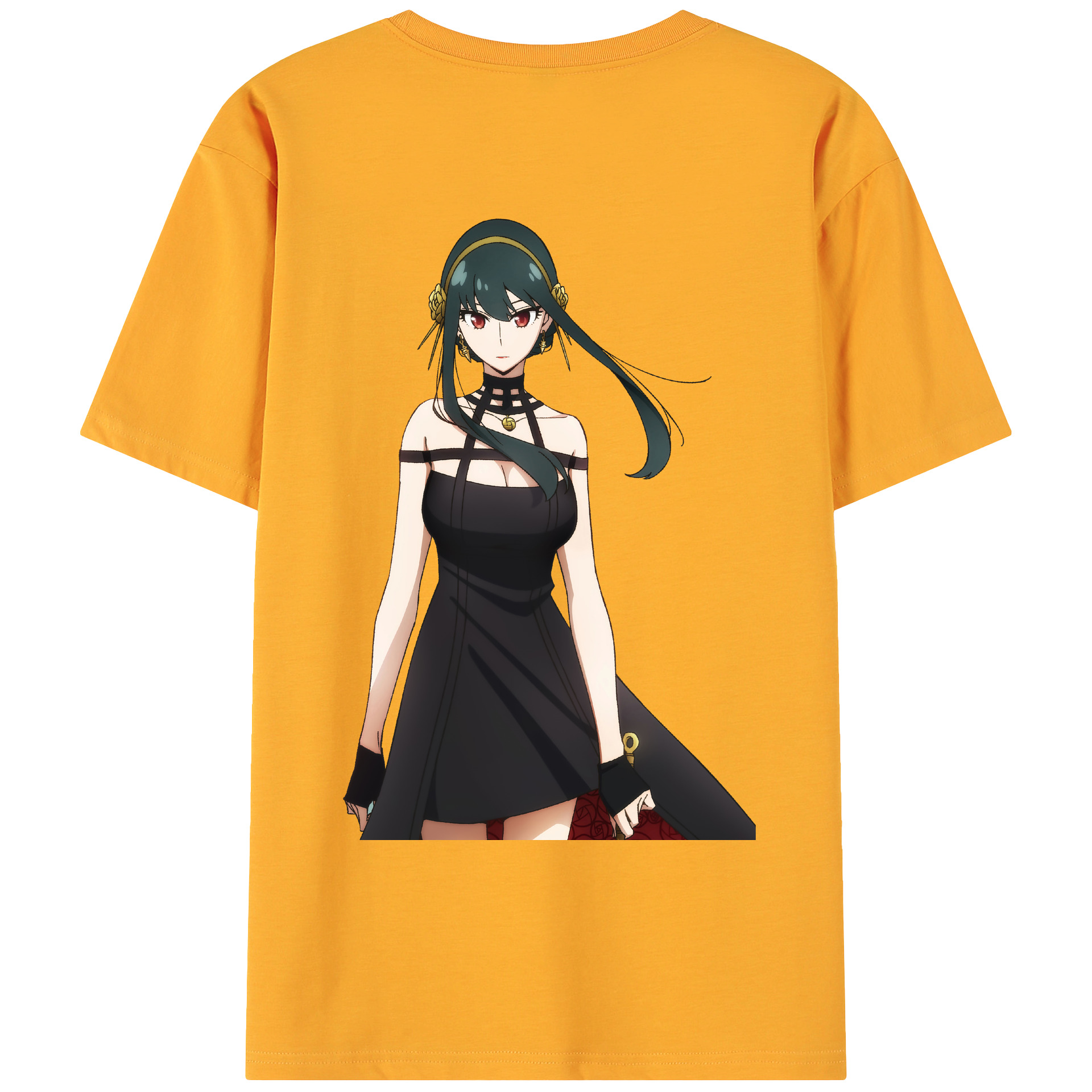 （画像用） SPY×FAMILY间谍家家酒 綿100％ メンズ半袖Tシャツ（バックプリント） 通気性