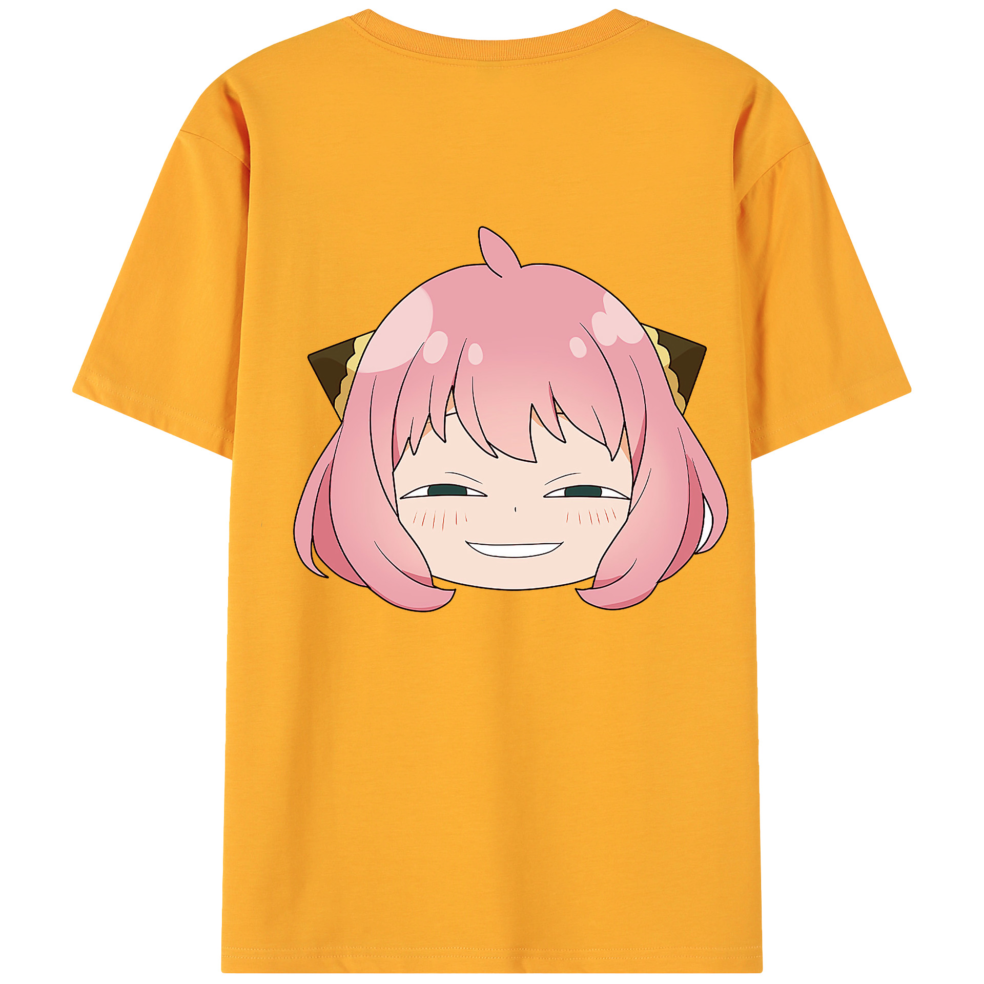 （画像用） SPY×FAMILY间谍家家酒 綿100％ メンズ半袖Tシャツ（バックプリント） 通気性