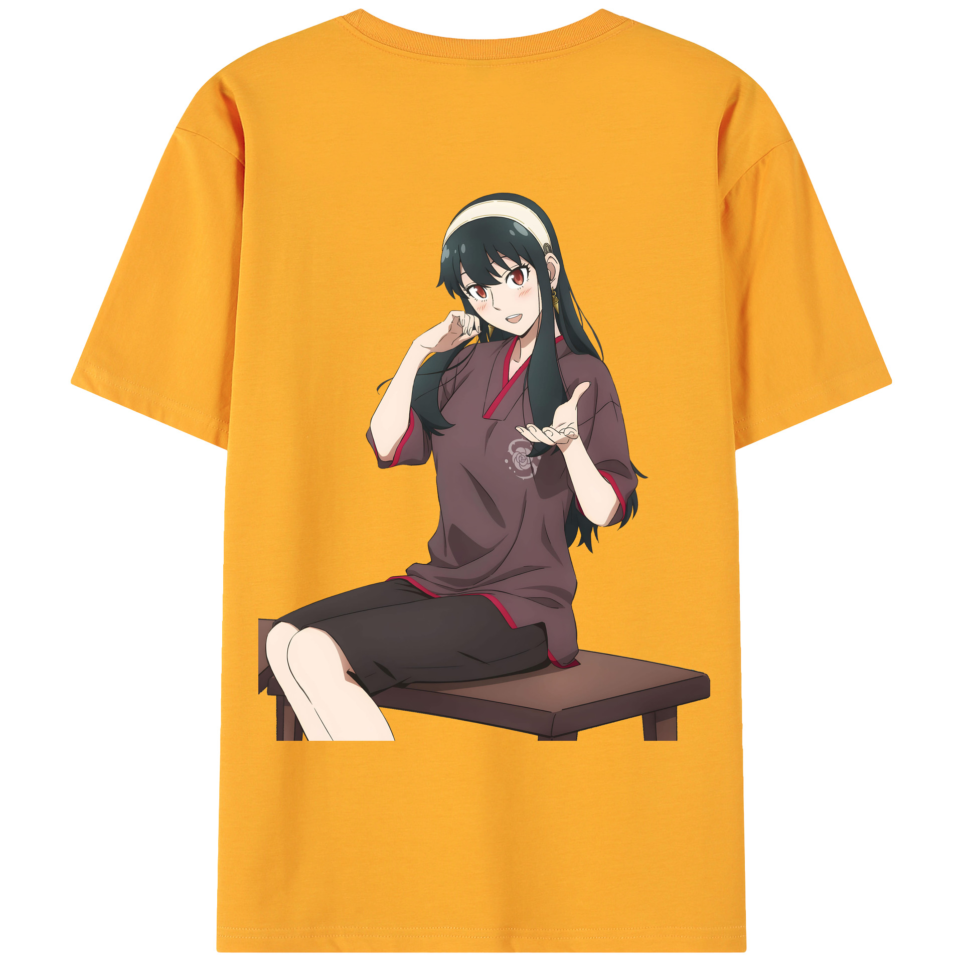 （画像用） SPY×FAMILY间谍家家酒 綿100％ メンズ半袖Tシャツ（バックプリント） 通気性