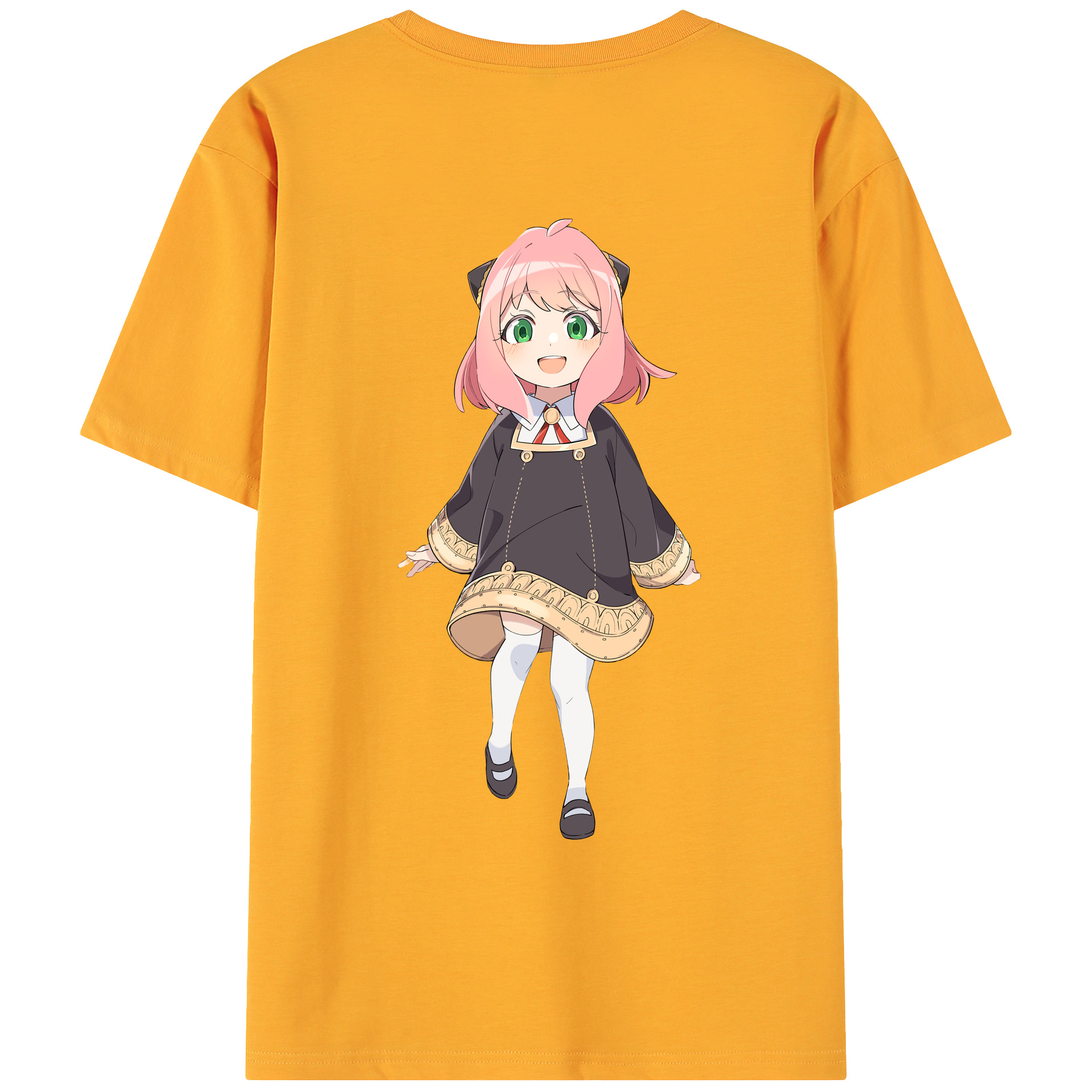 （画像用） SPY×FAMILY间谍家家酒 綿100％ メンズ半袖Tシャツ（バックプリント） 通気性