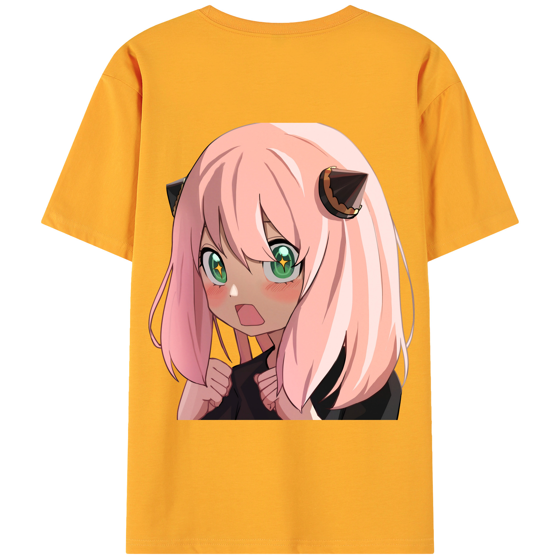 （画像用） SPY×FAMILY间谍家家酒 綿100％ メンズ半袖Tシャツ（バックプリント） 通気性