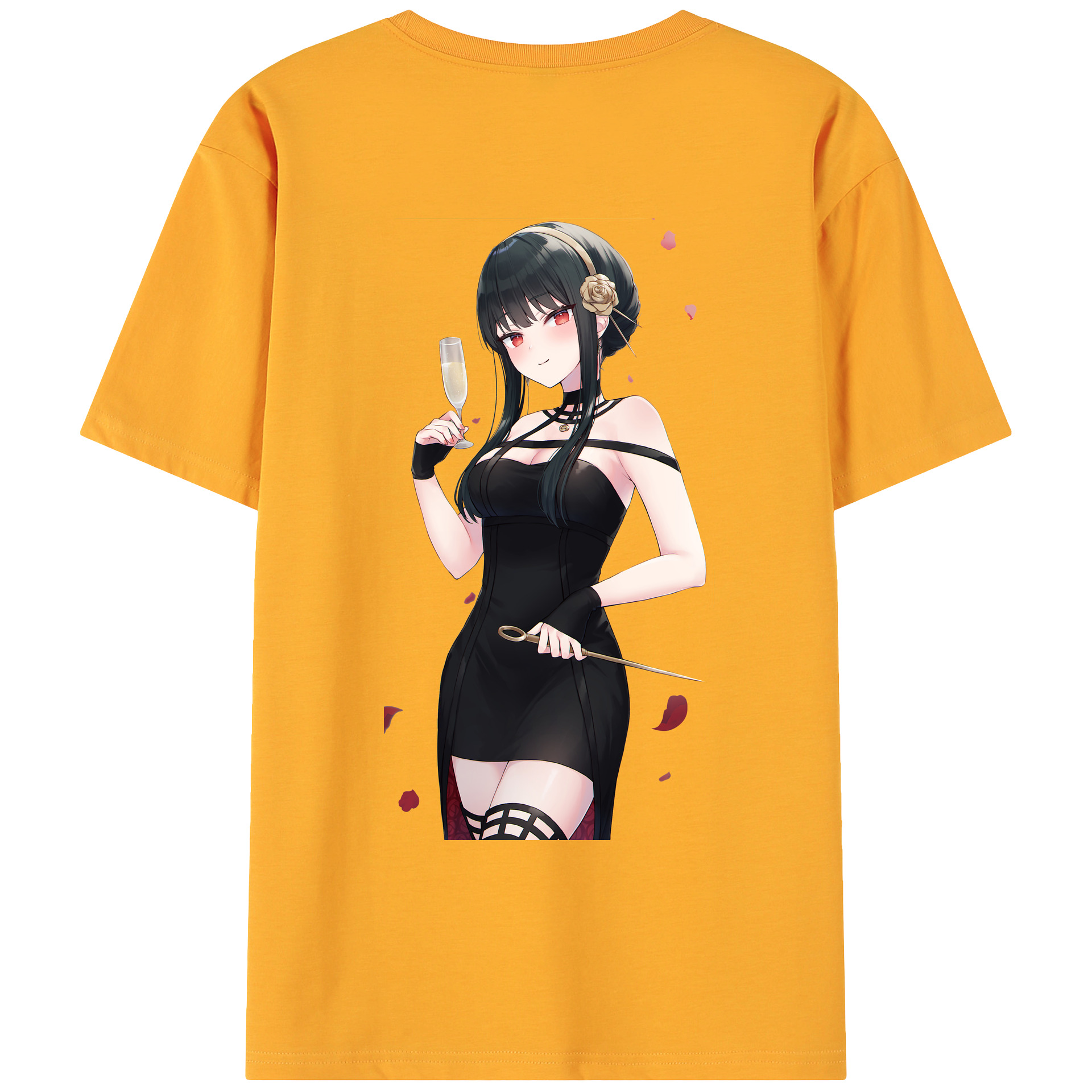 （画像用） SPY×FAMILY间谍家家酒 綿100％ メンズ半袖Tシャツ（バックプリント） 通気性