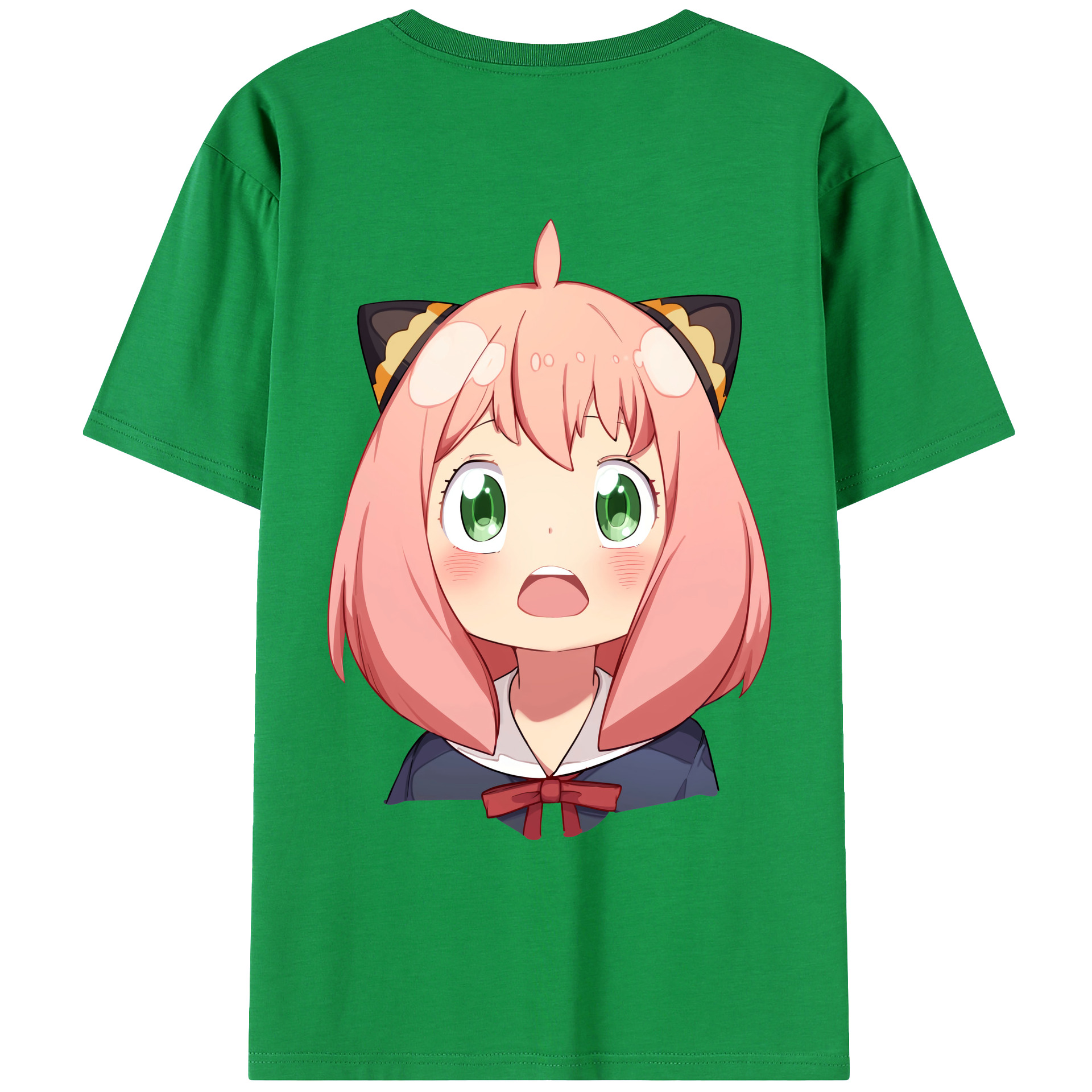 （画像用） SPY×FAMILY间谍家家酒 綿100％ メンズ半袖Tシャツ（バックプリント） 通気性