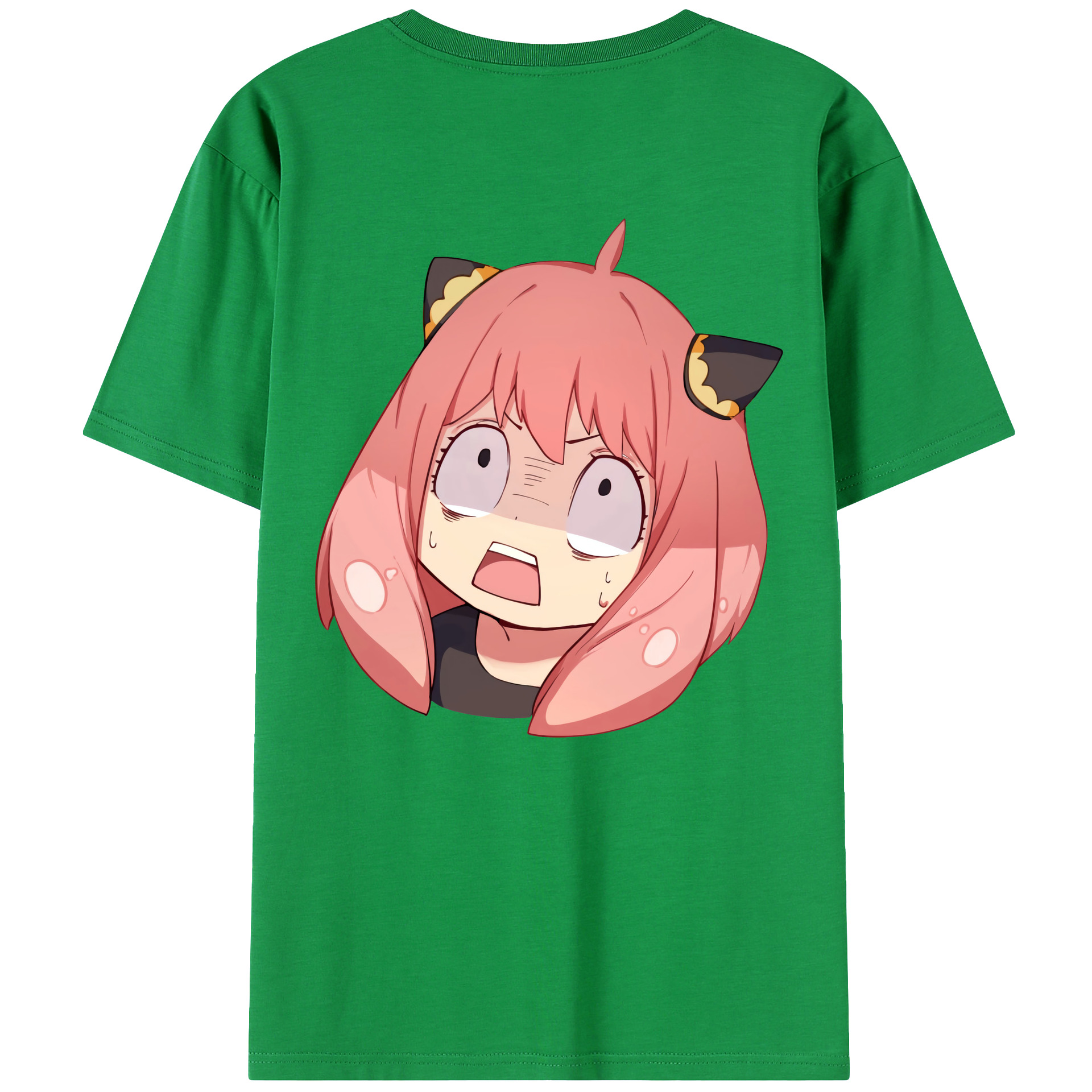 （画像用） SPY×FAMILY间谍家家酒 綿100％ メンズ半袖Tシャツ（バックプリント） 通気性