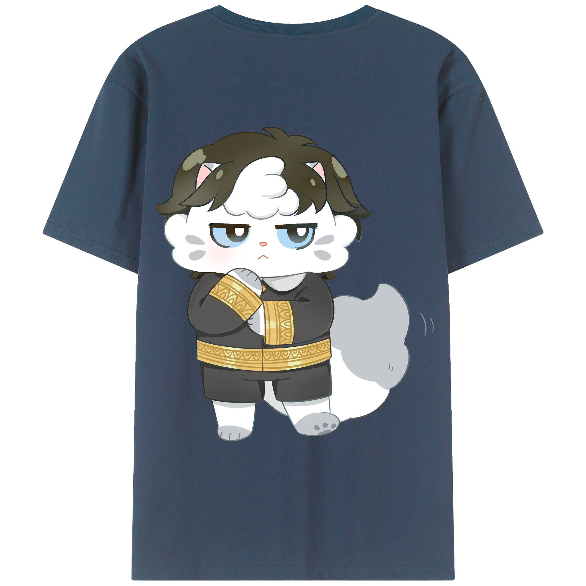 （画像用） SPY×FAMILY间谍家家酒 綿100％ メンズ半袖Tシャツ（バックプリント） 通気性