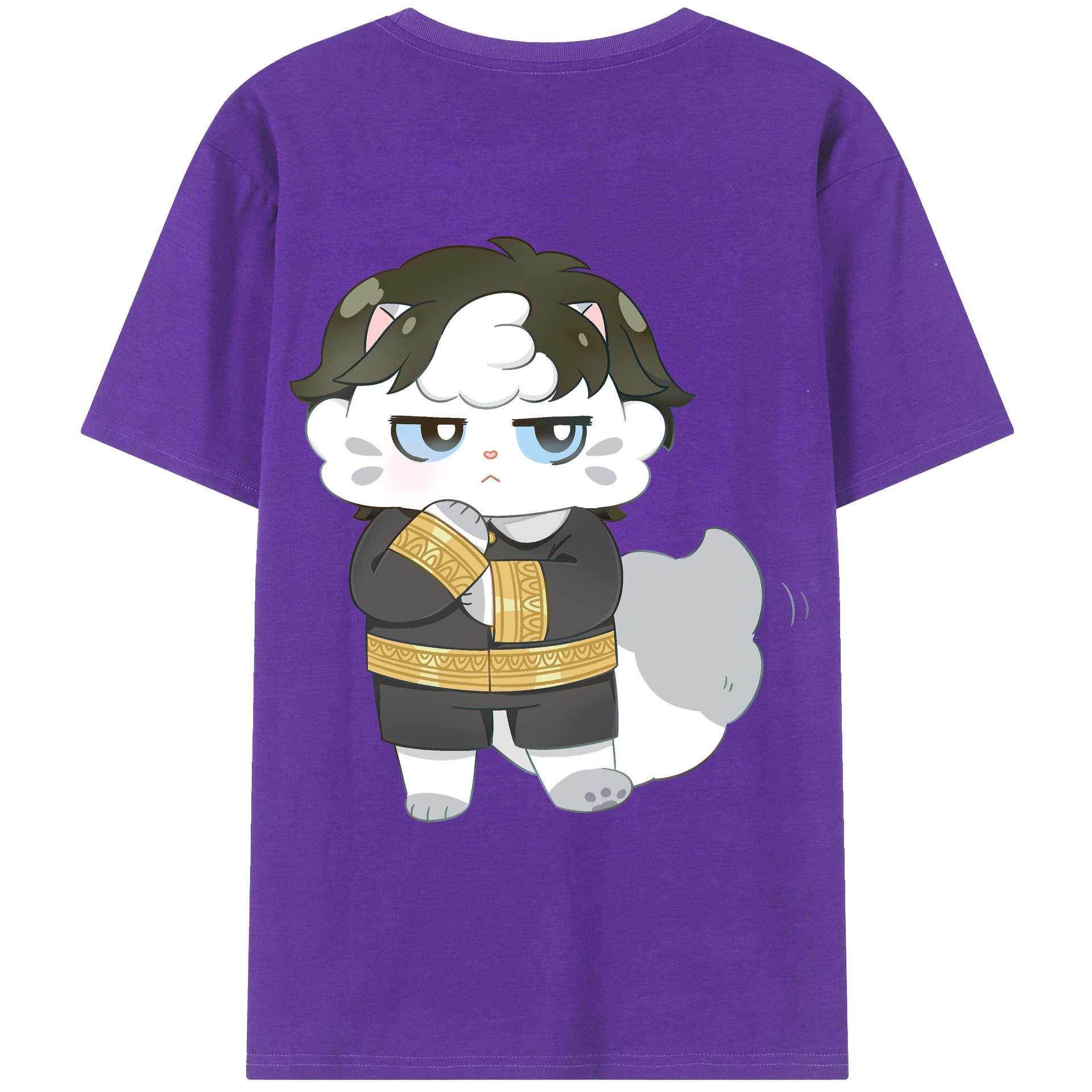 （画像用） SPY×FAMILY间谍家家酒 綿100％ メンズ半袖Tシャツ（バックプリント） 通気性
