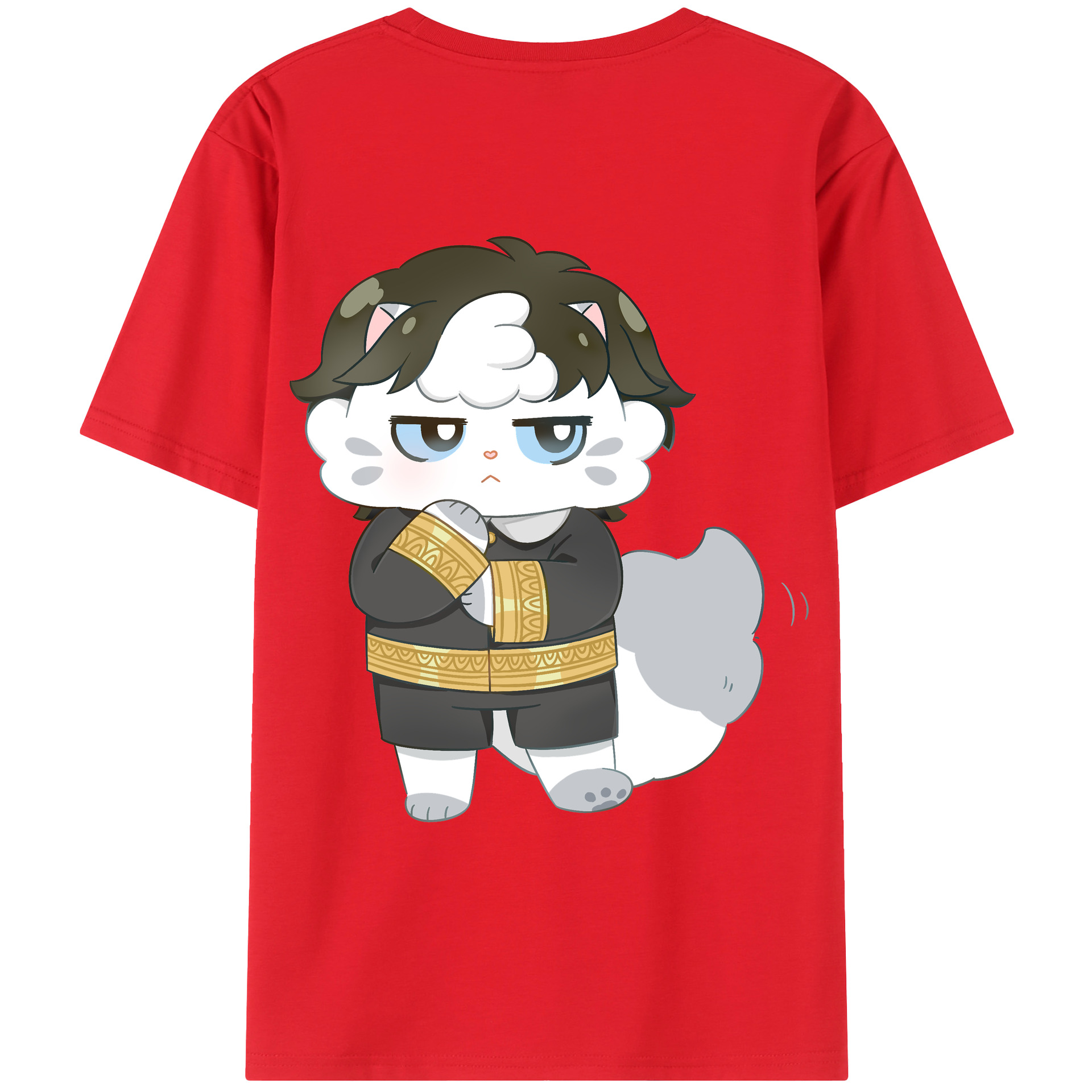 （画像用） SPY×FAMILY间谍家家酒 綿100％ メンズ半袖Tシャツ（バックプリント） 通気性