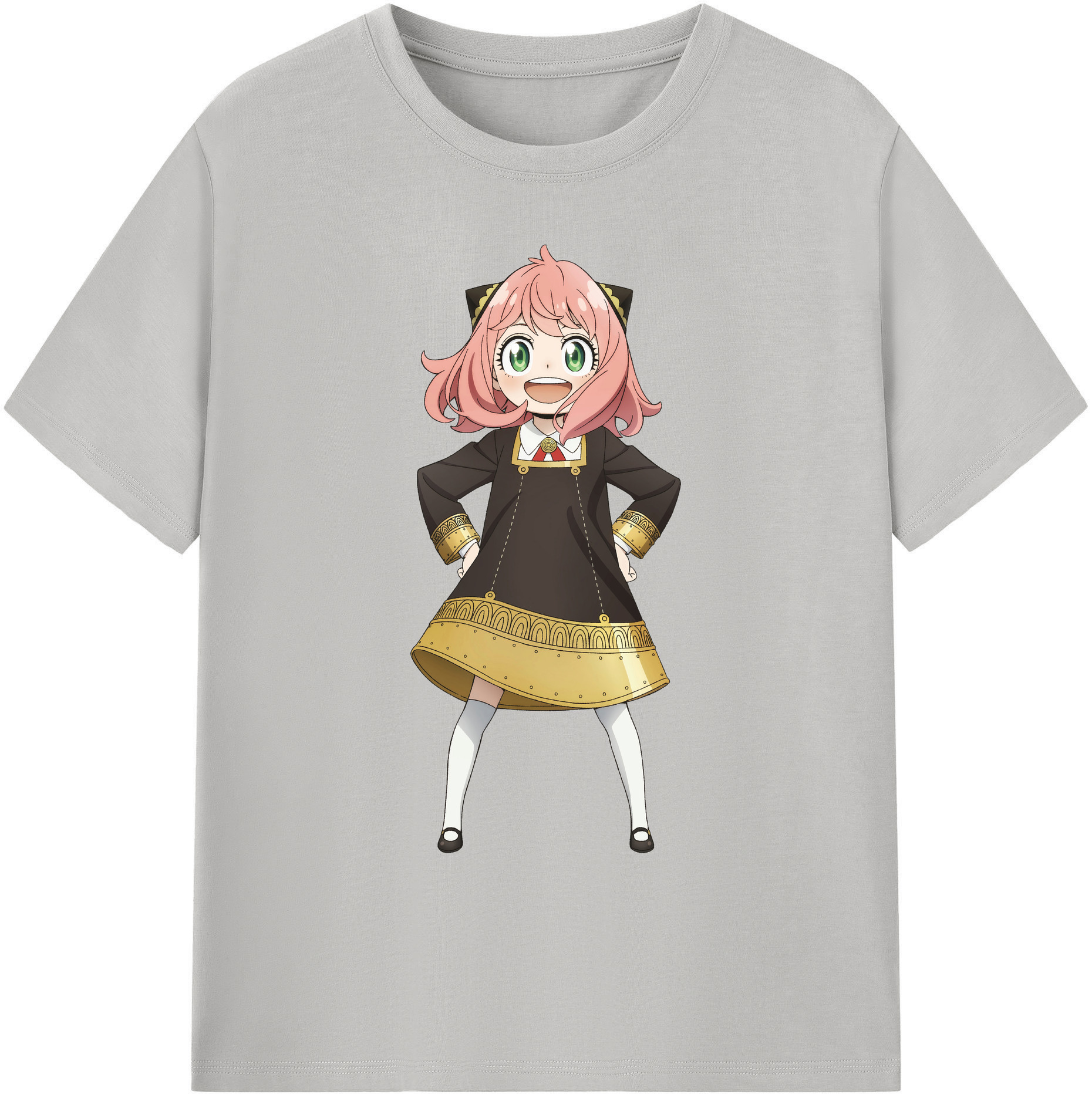 （画像用） SPY×FAMILY间谍家家酒 綿100％ メンズ半袖Tシャツ｜肌触りやわらか＆通気性