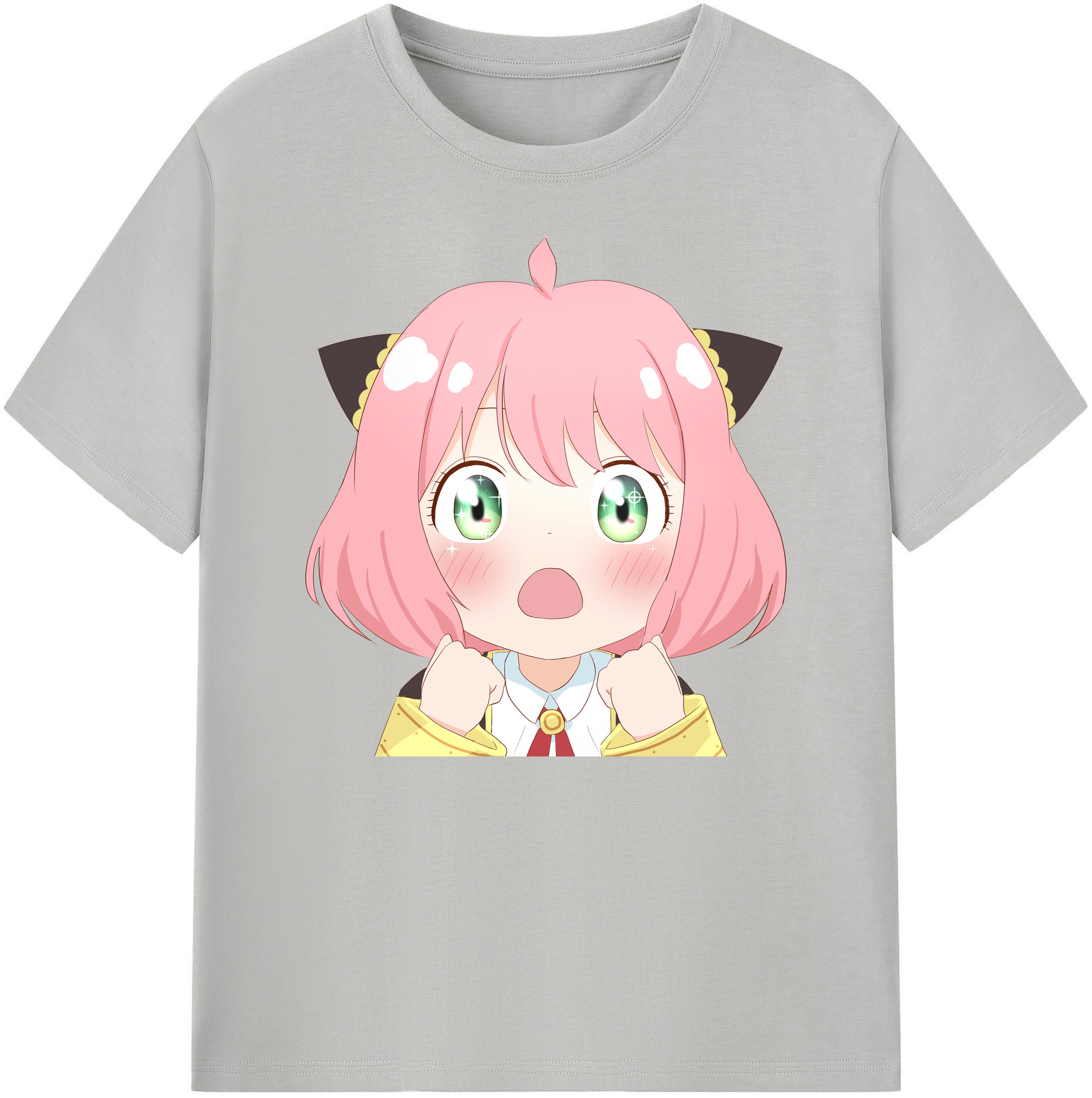 （画像用） SPY×FAMILY间谍家家酒 綿100％ メンズ半袖Tシャツ｜肌触りやわらか＆通気性