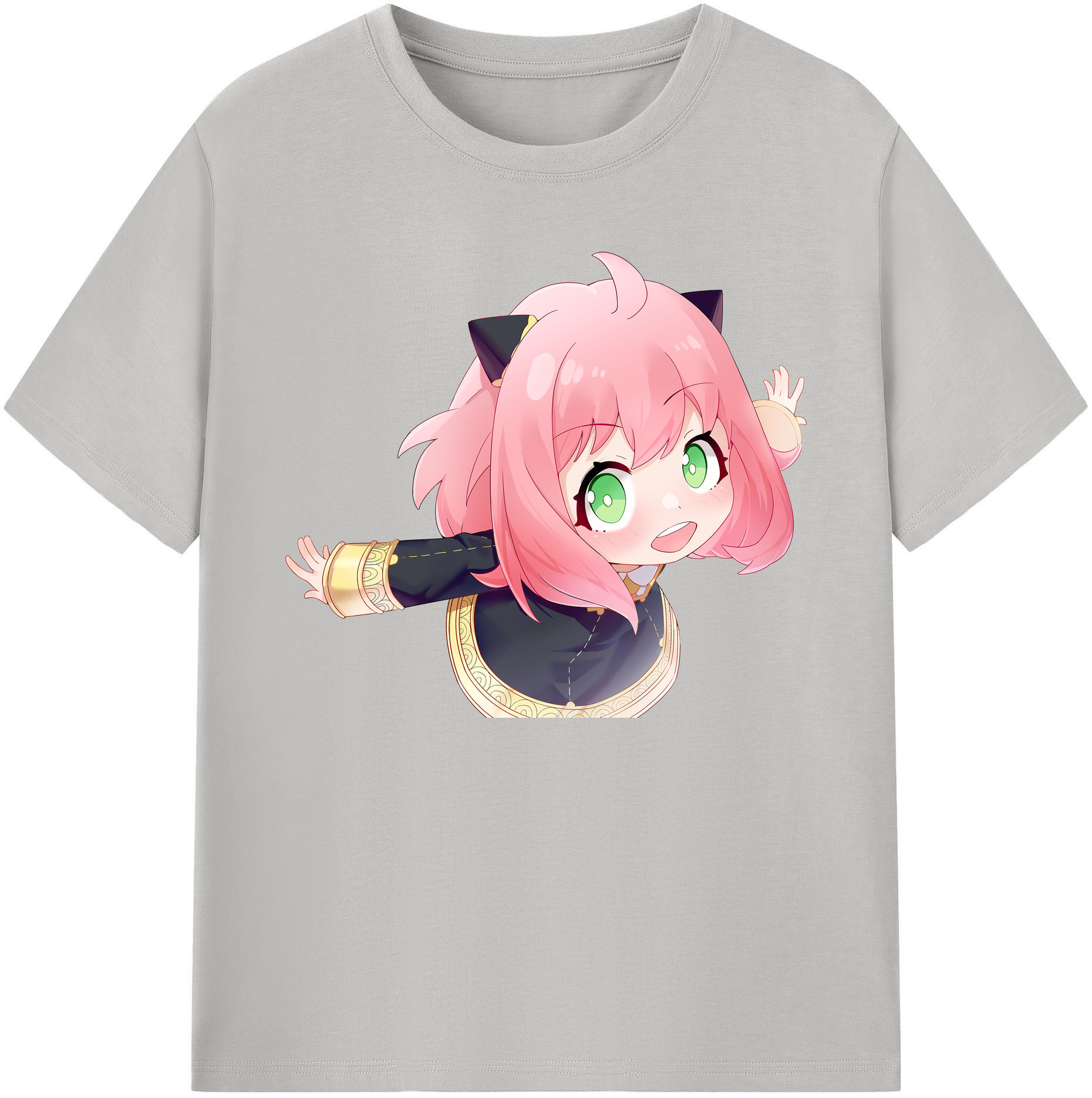 （画像用） SPY×FAMILY间谍家家酒 綿100％ メンズ半袖Tシャツ｜肌触りやわらか＆通気性