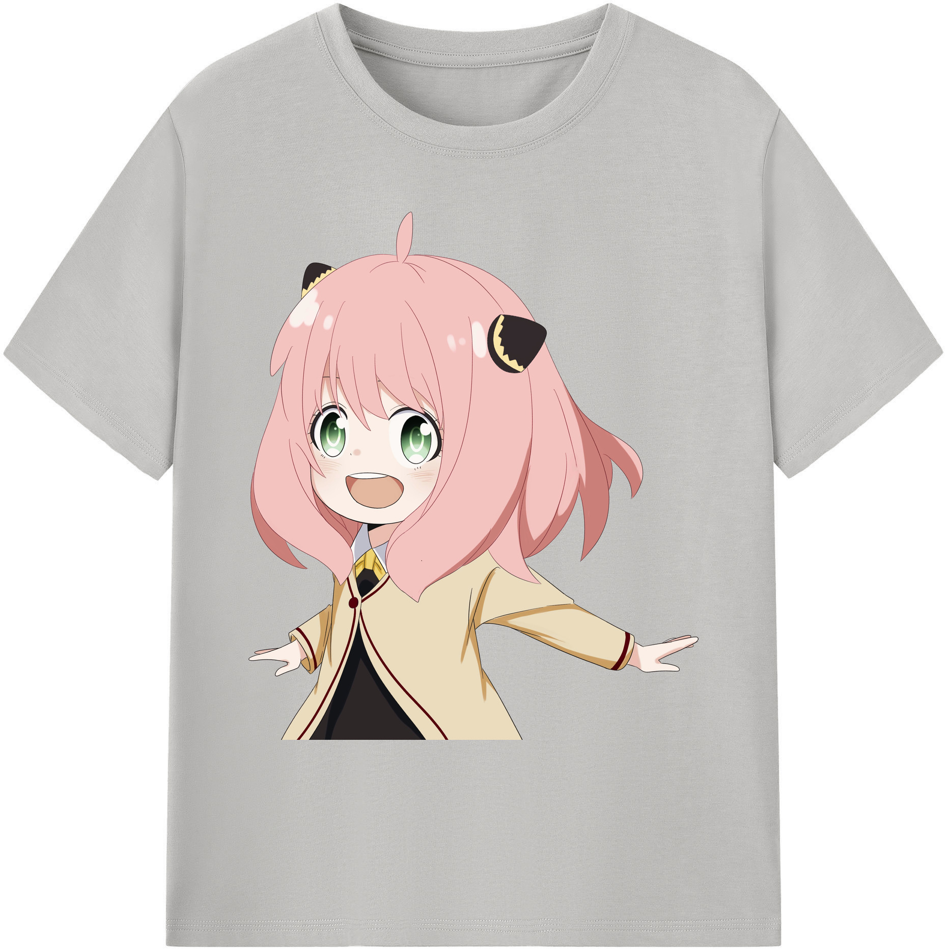 （画像用） SPY×FAMILY间谍家家酒 綿100％ メンズ半袖Tシャツ｜肌触りやわらか＆通気性