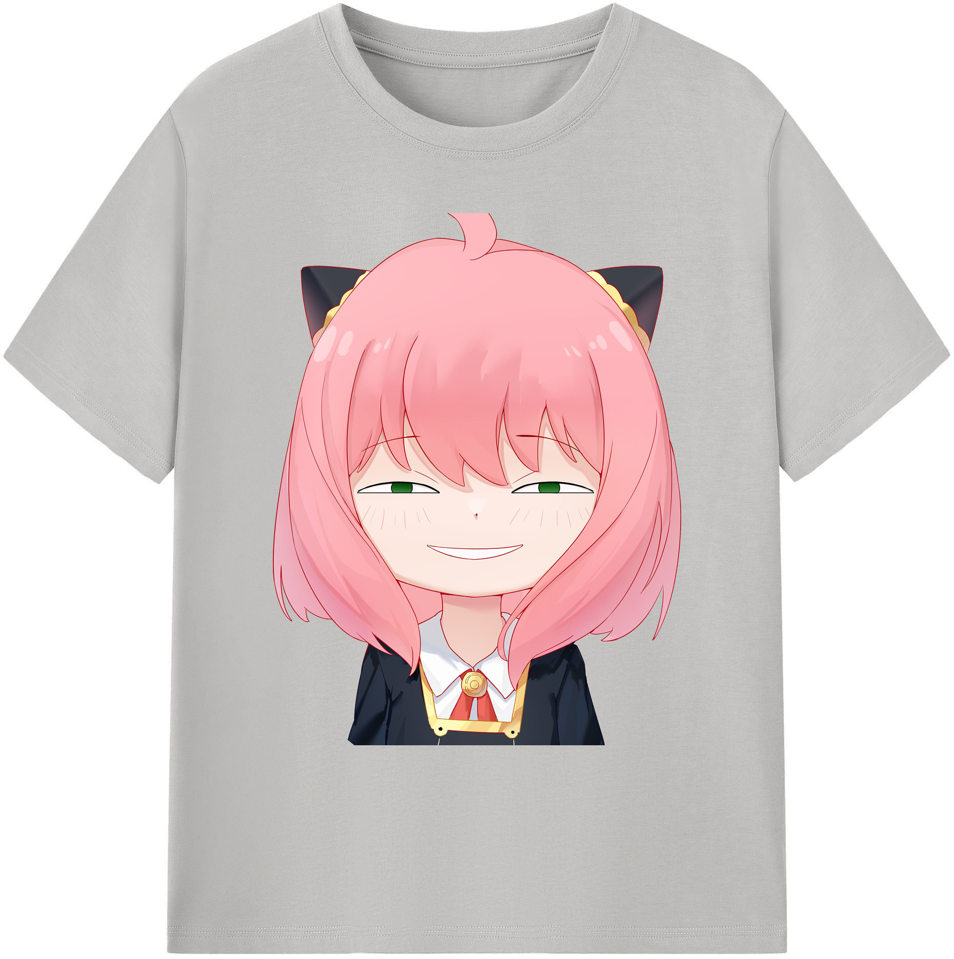 （画像用） SPY×FAMILY间谍家家酒 綿100％ メンズ半袖Tシャツ｜肌触りやわらか＆通気性