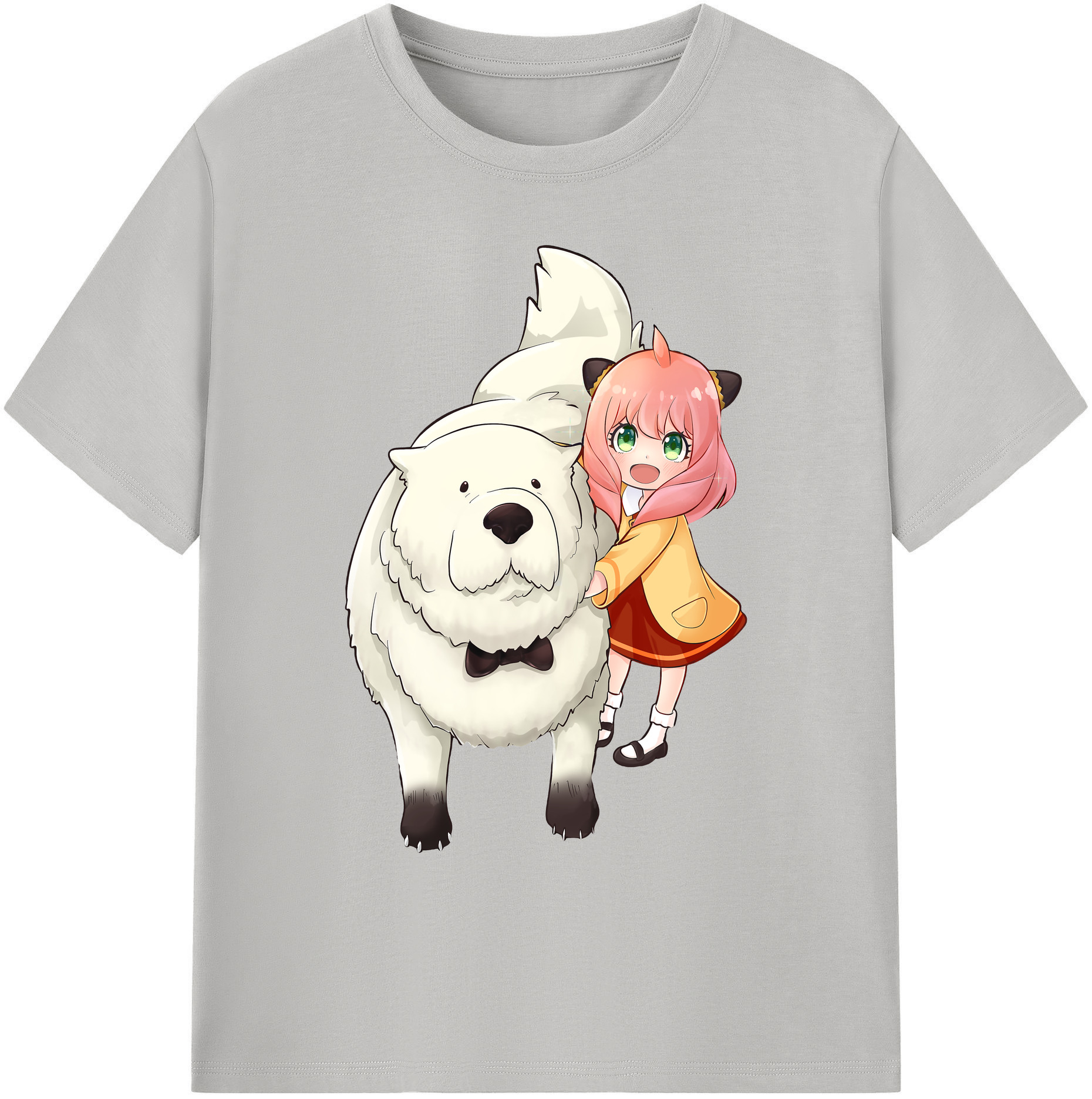 （画像用） SPY×FAMILY间谍家家酒 綿100％ メンズ半袖Tシャツ｜肌触りやわらか＆通気性