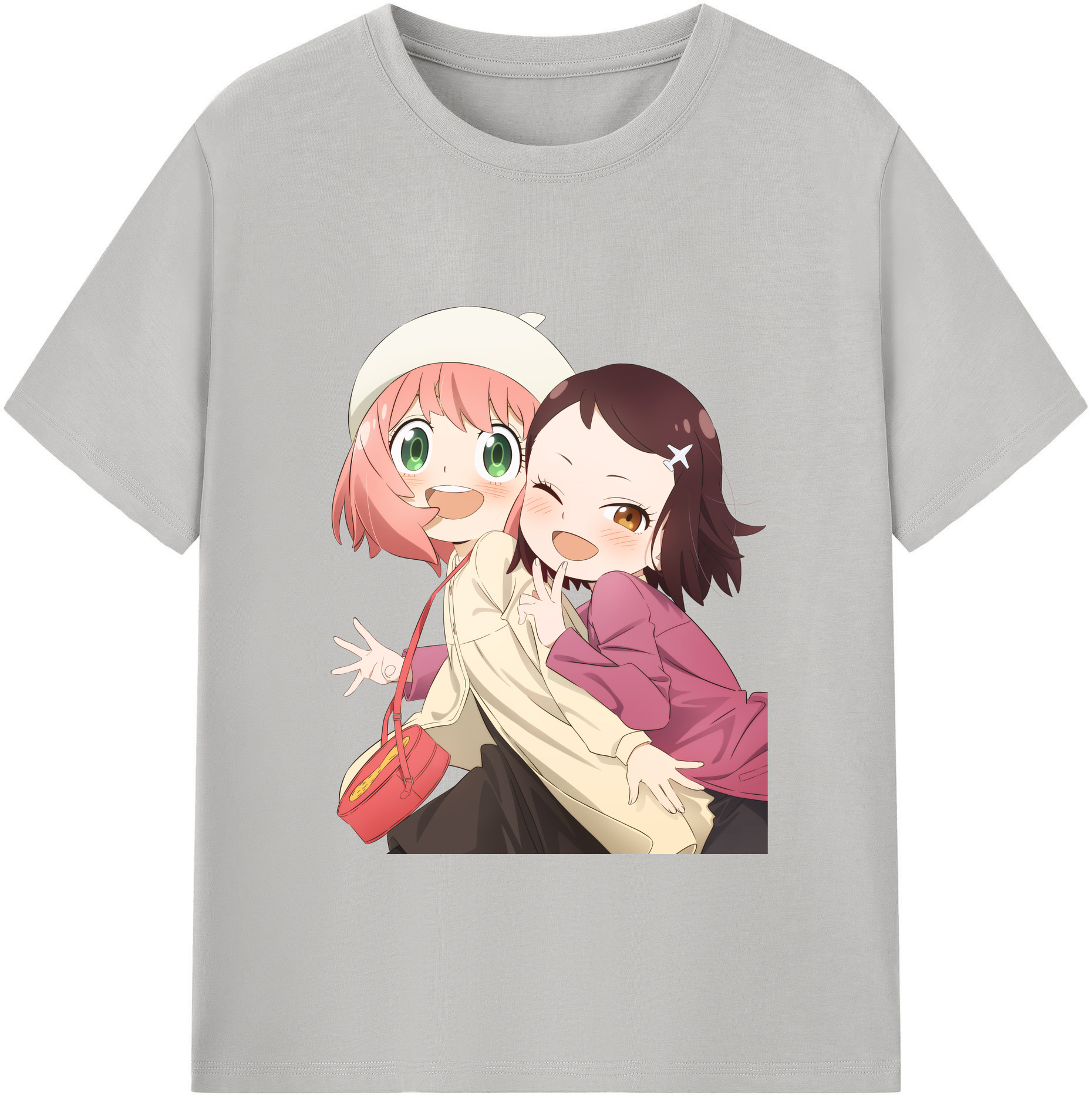 （画像用） SPY×FAMILY间谍家家酒 綿100％ メンズ半袖Tシャツ｜肌触りやわらか＆通気性