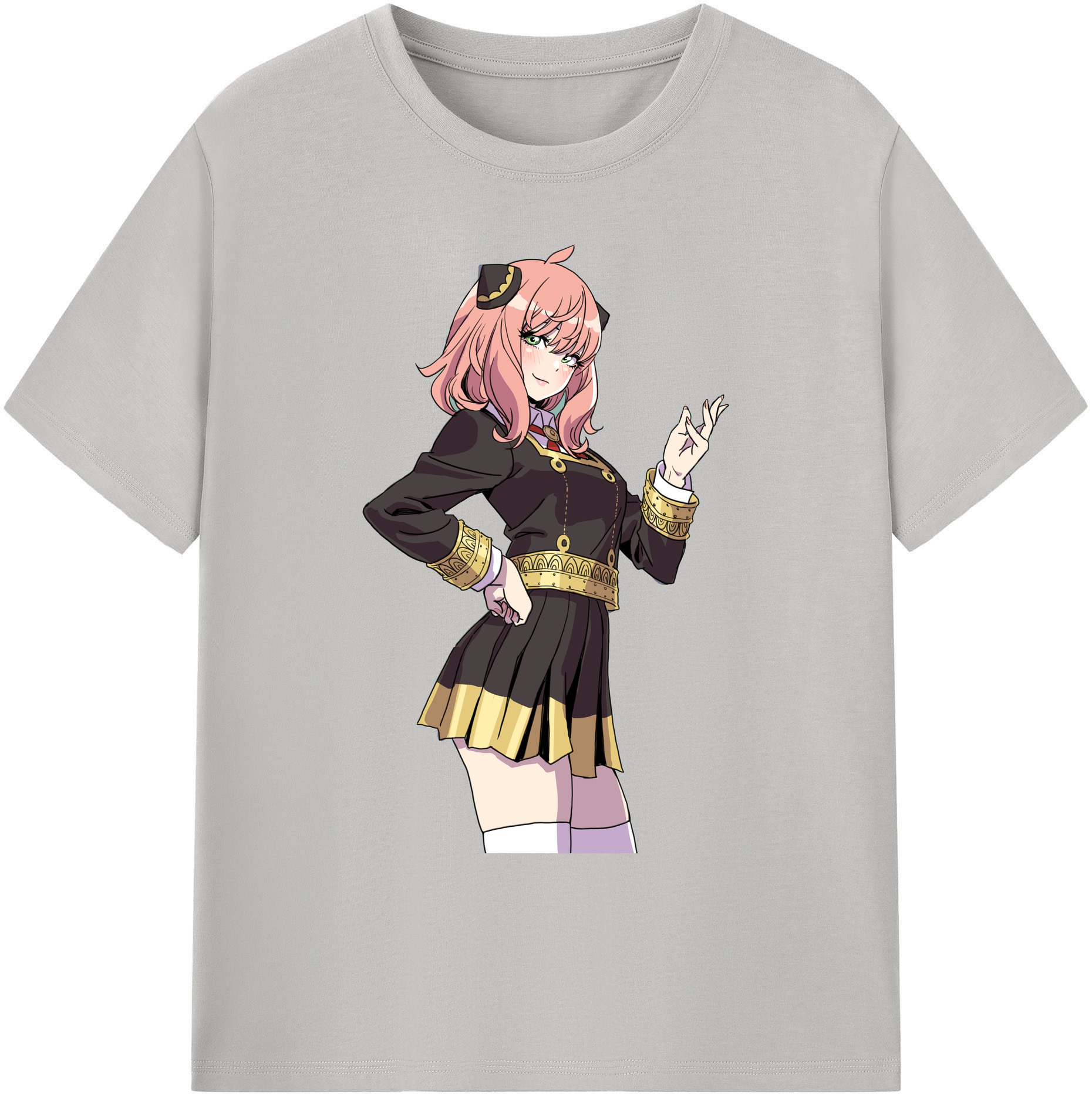（画像用） SPY×FAMILY间谍家家酒 綿100％ メンズ半袖Tシャツ｜肌触りやわらか＆通気性